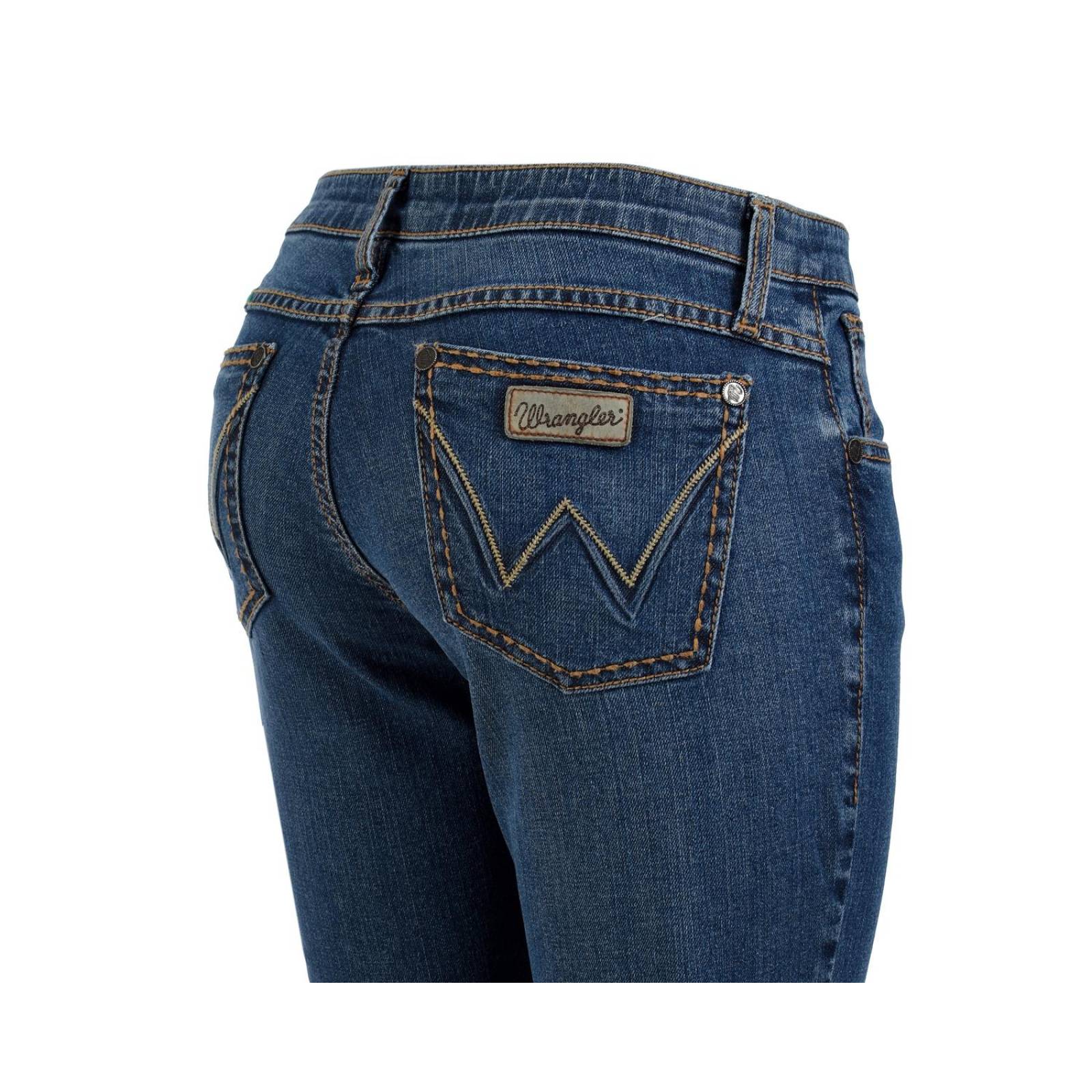Jeans Vaquero Wrangler Slim Fit De Mujer Y10 