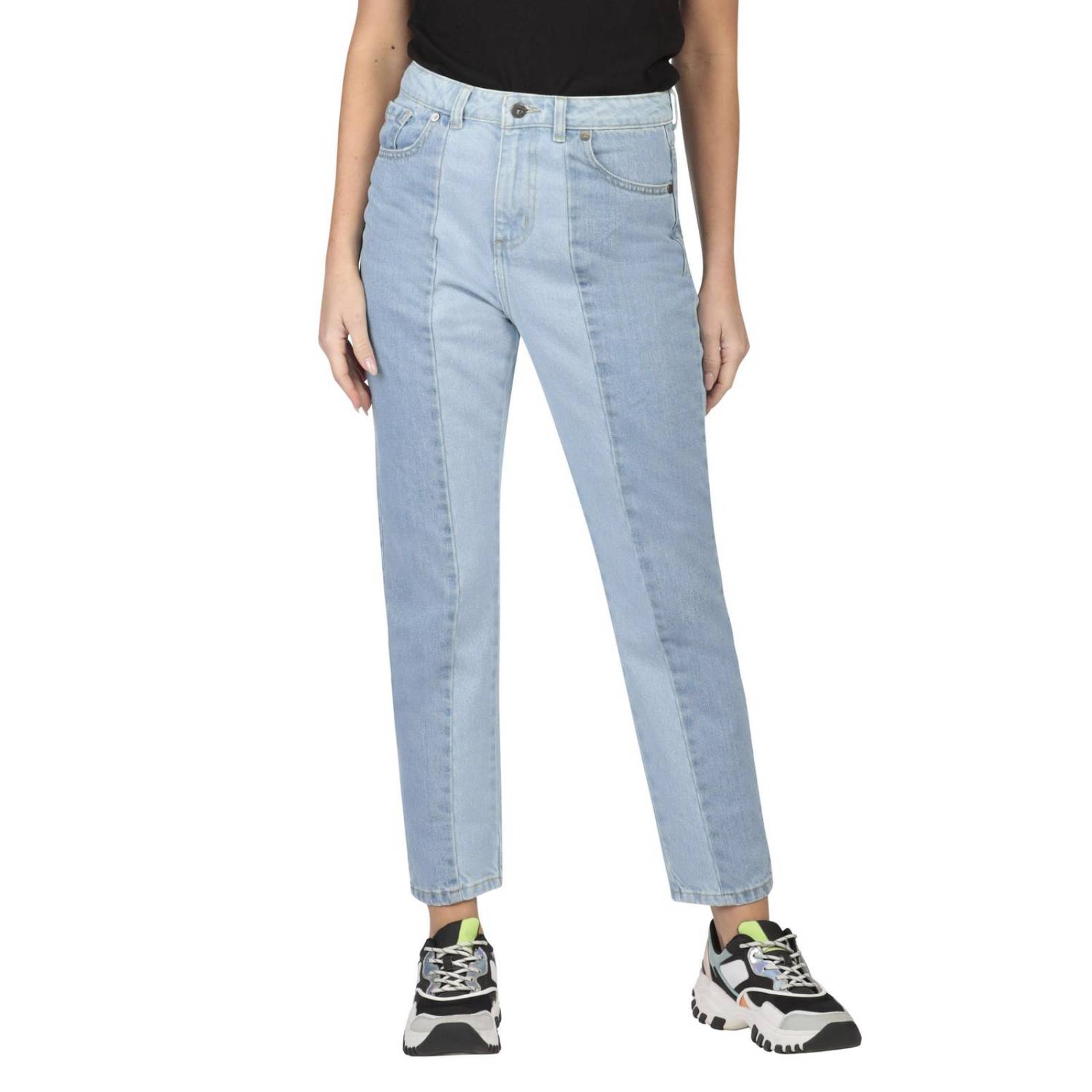 Pantalón Jeans Mom Fit Tapered Lee Mujer MMB