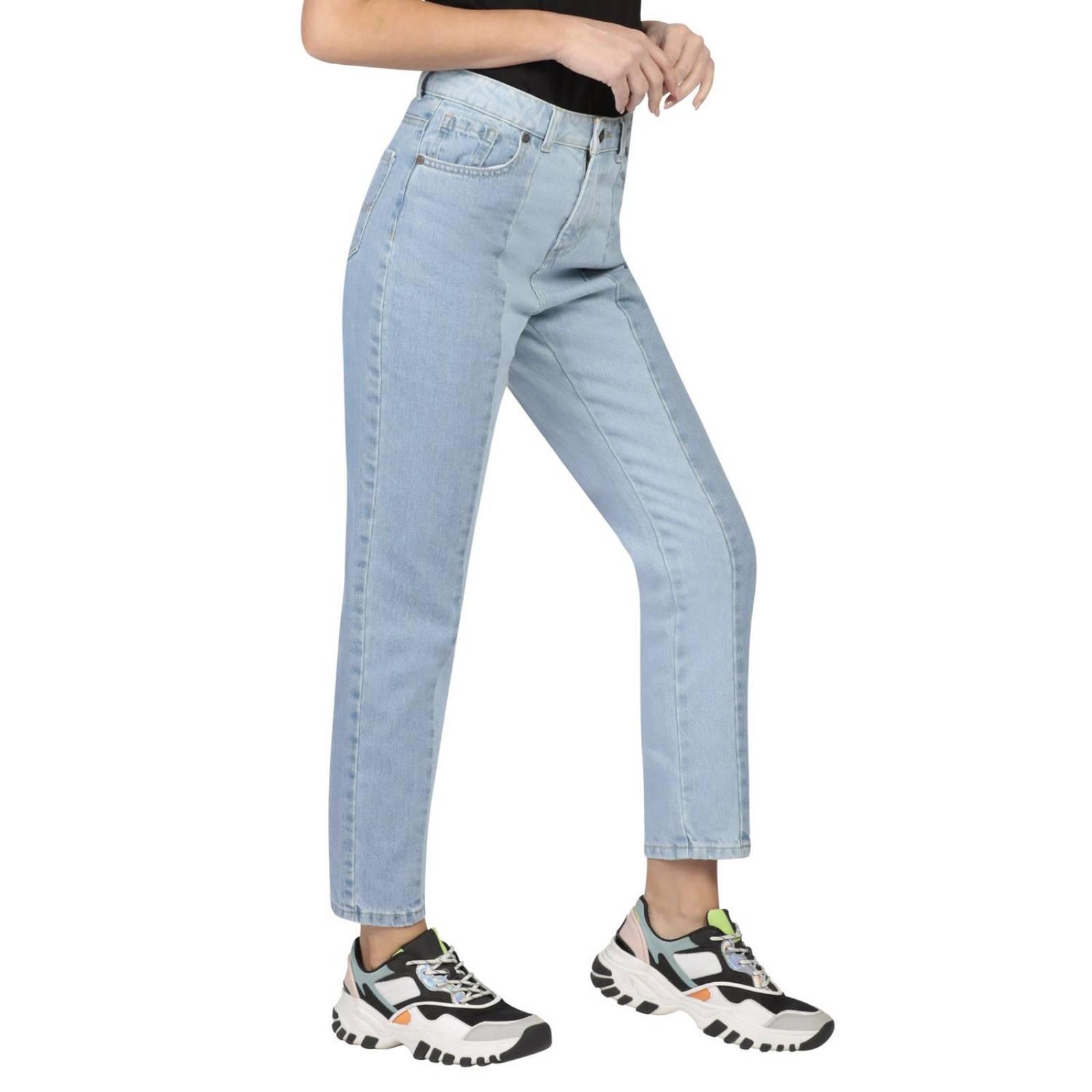 Pantalón Jeans Mom Fit Tapered Lee Mujer MMB