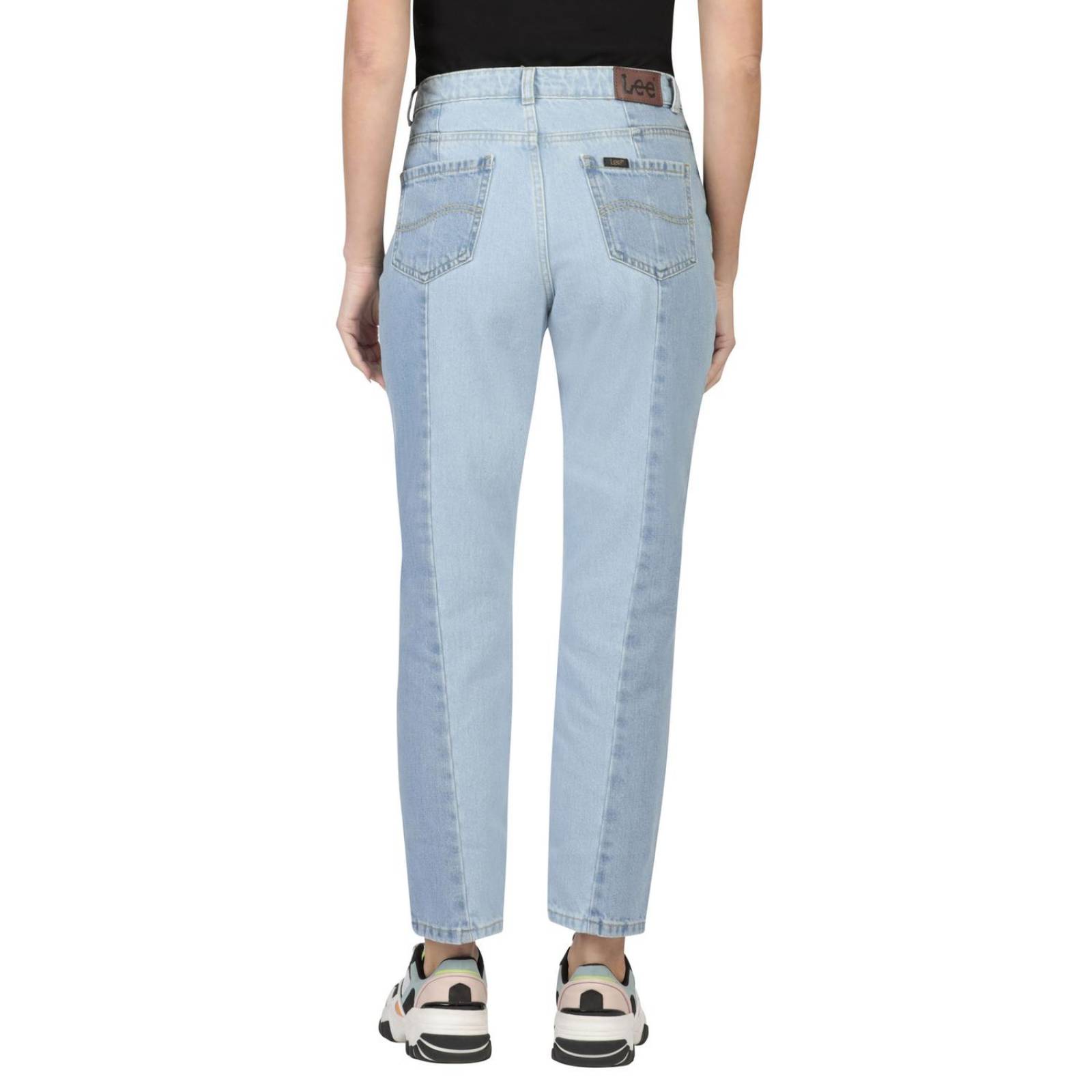 Pantalón Jeans Mom Fit Tapered Lee Mujer MMB