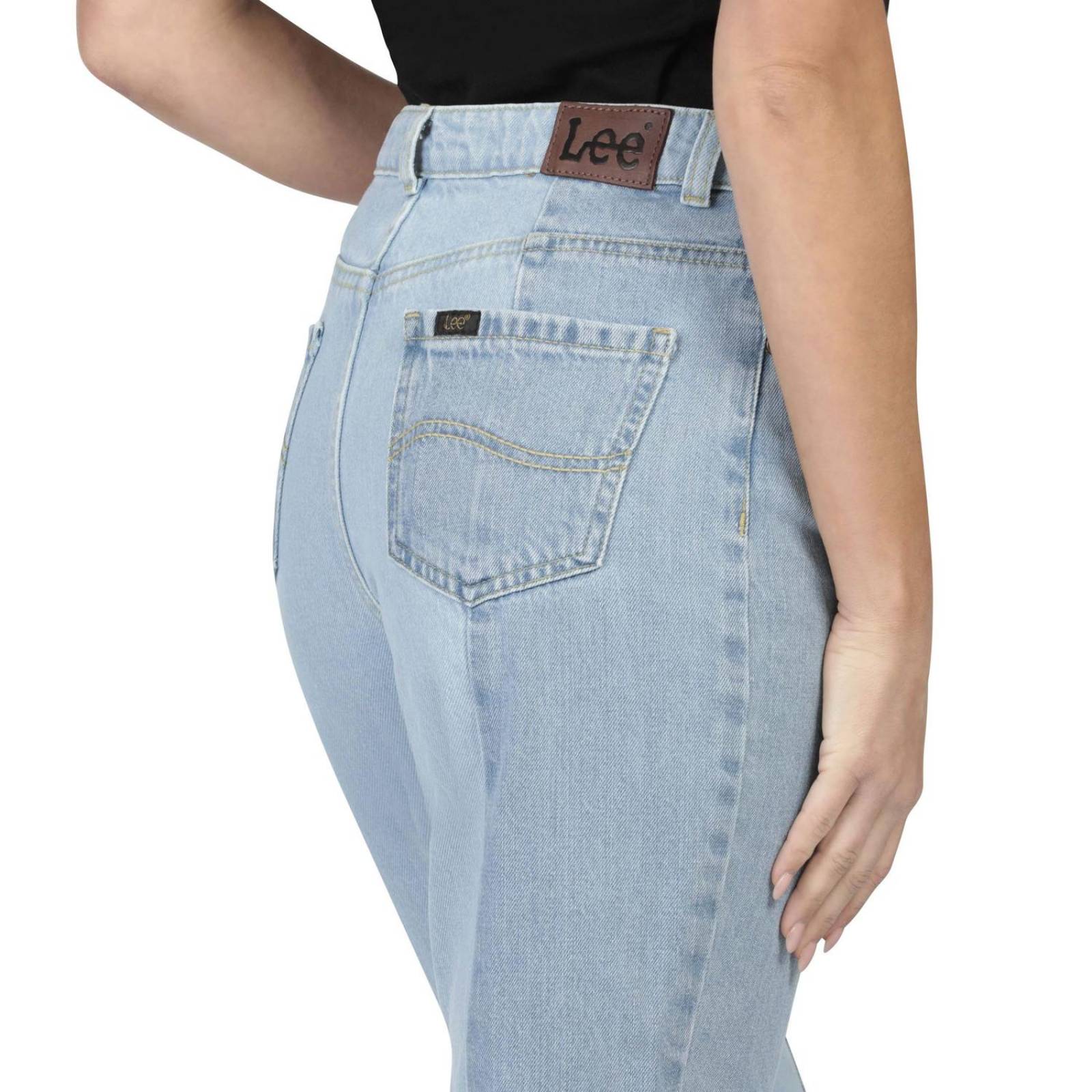Pantalón Jeans Mom Fit Tapered Lee Mujer MMB