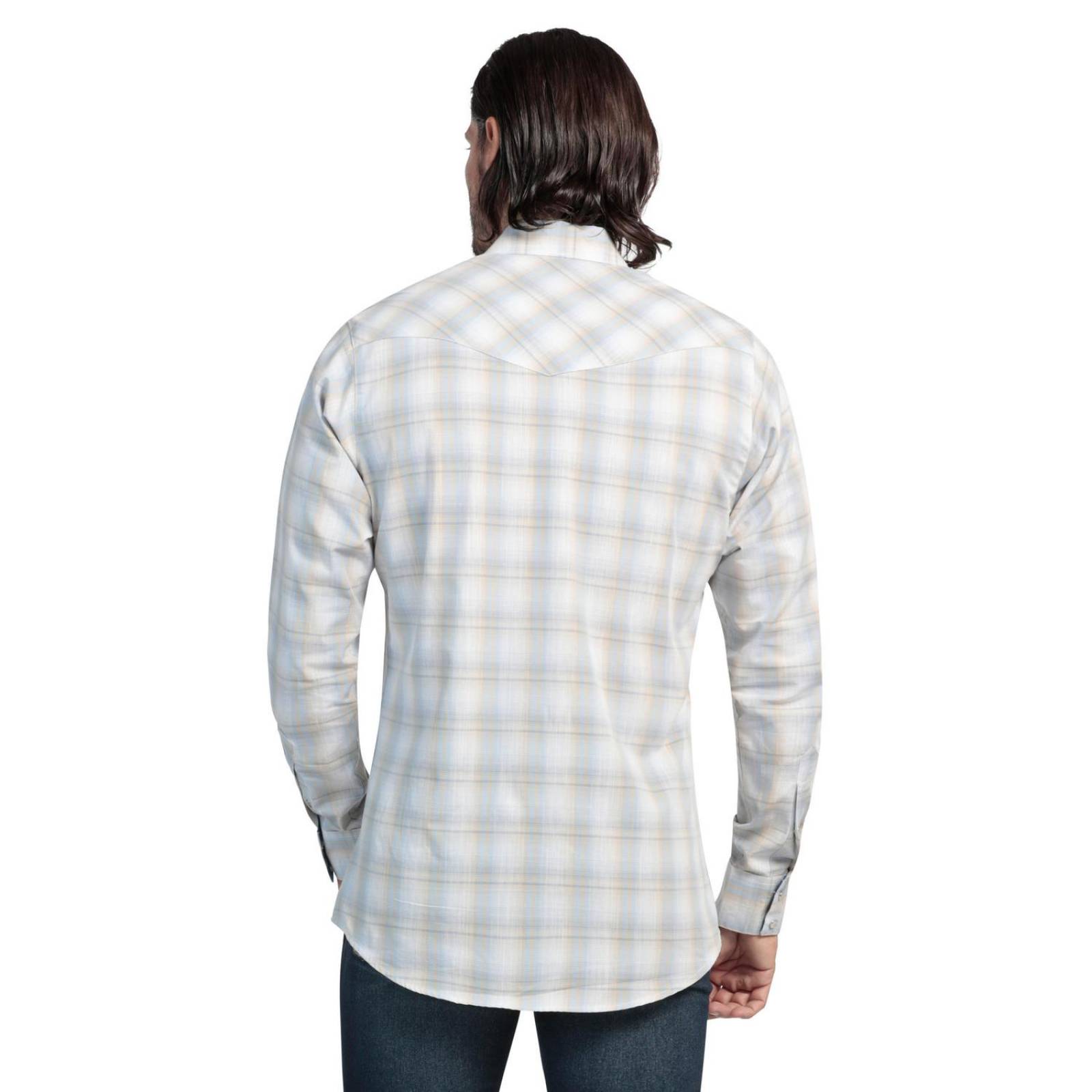 Camisa Moderna Manga Larga Wrangler Hombre 900 
