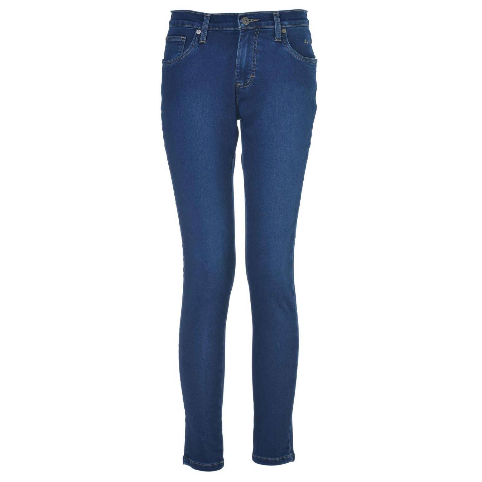 Pantalon Jeans Skinny Cintura Alta Lee Mujer Ri42