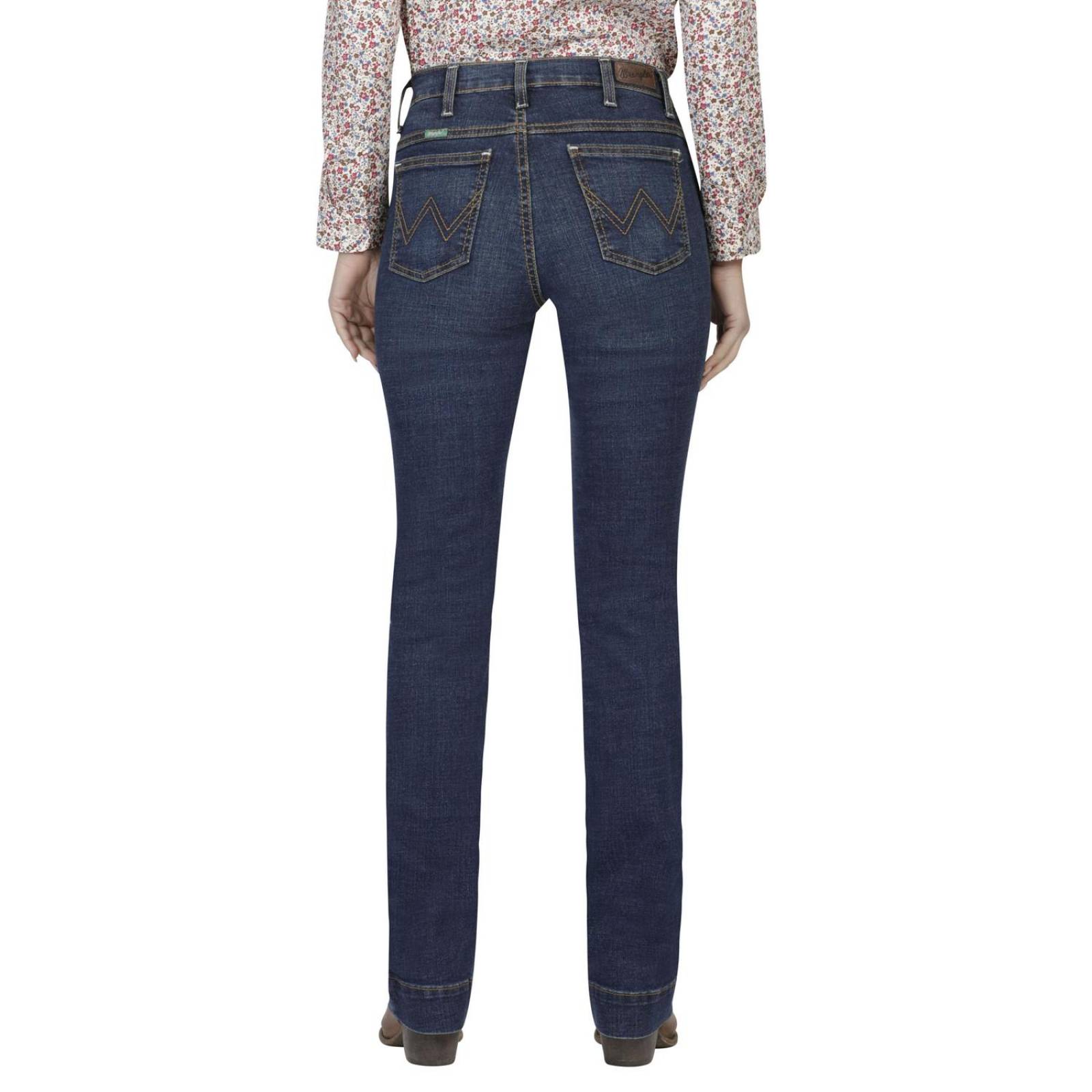 Pantalón Jeans High Rise Flare Wrangler Mujer 145