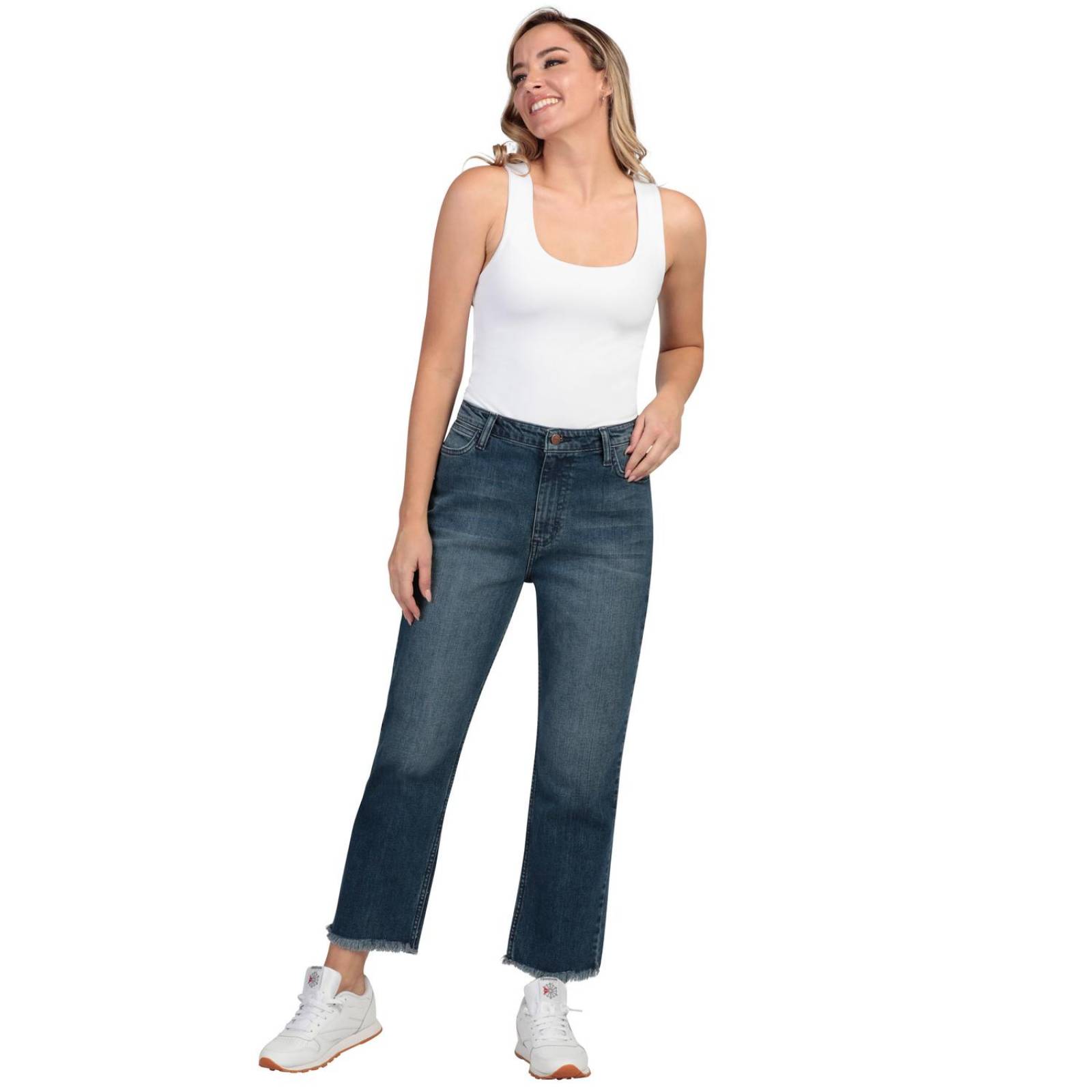 Pantalon Jeans Jeans Wrangler De Mujer Pantalón Jeans Mom Fit