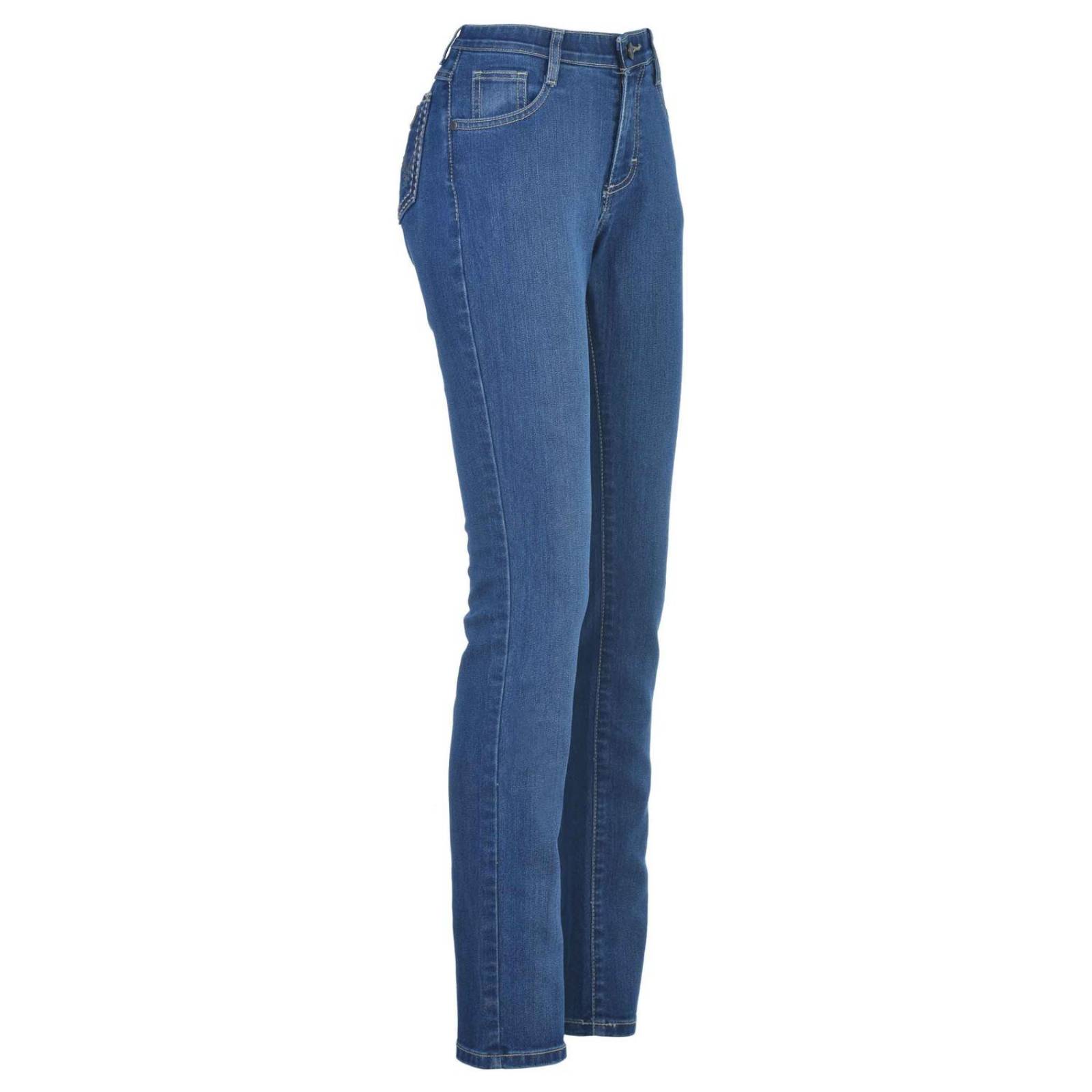 Pantalon Jeans Vaquero Wrangler Mujer Cintura Alta RO43 