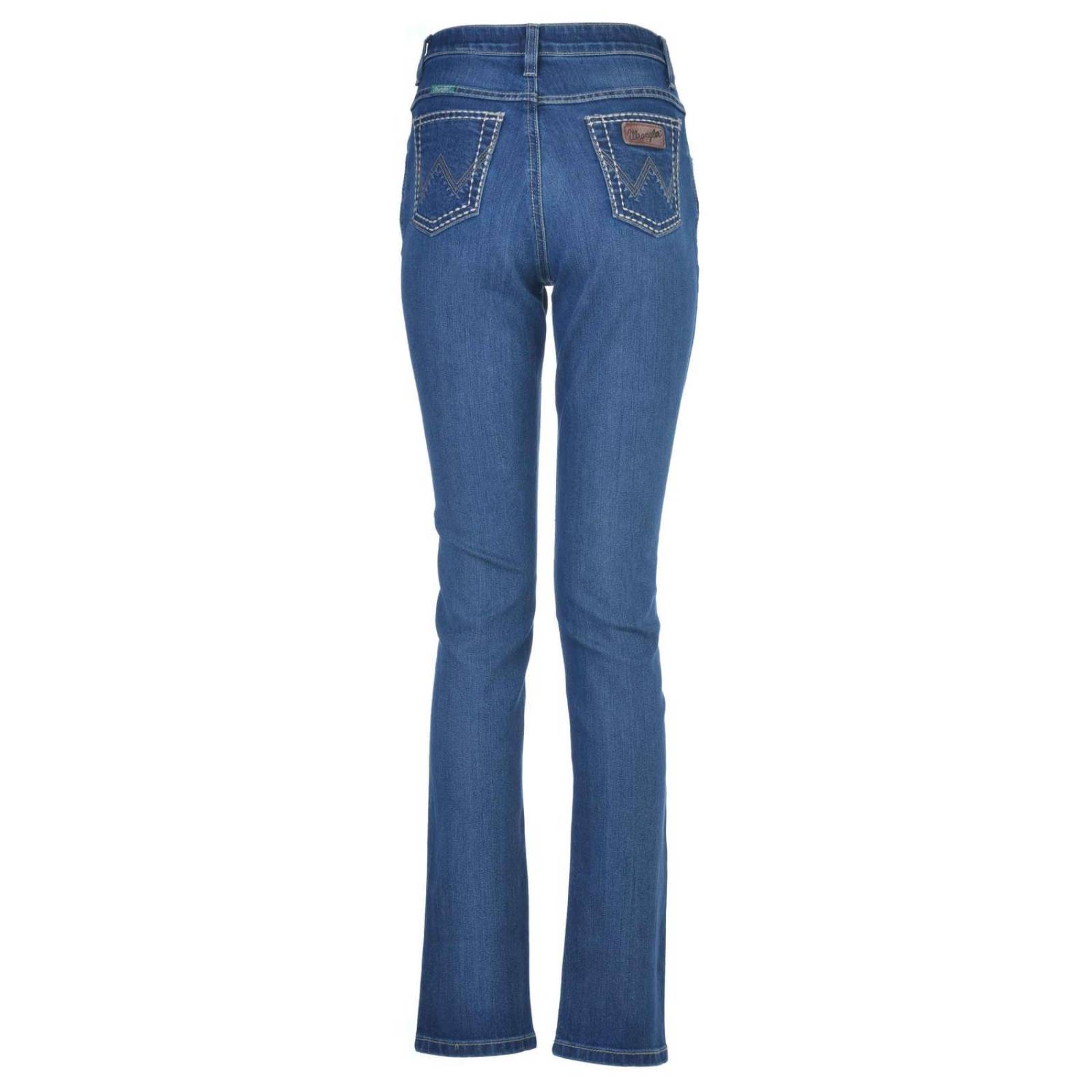 Pantalon Jeans Vaquero Wrangler Mujer Cintura Alta RO43 