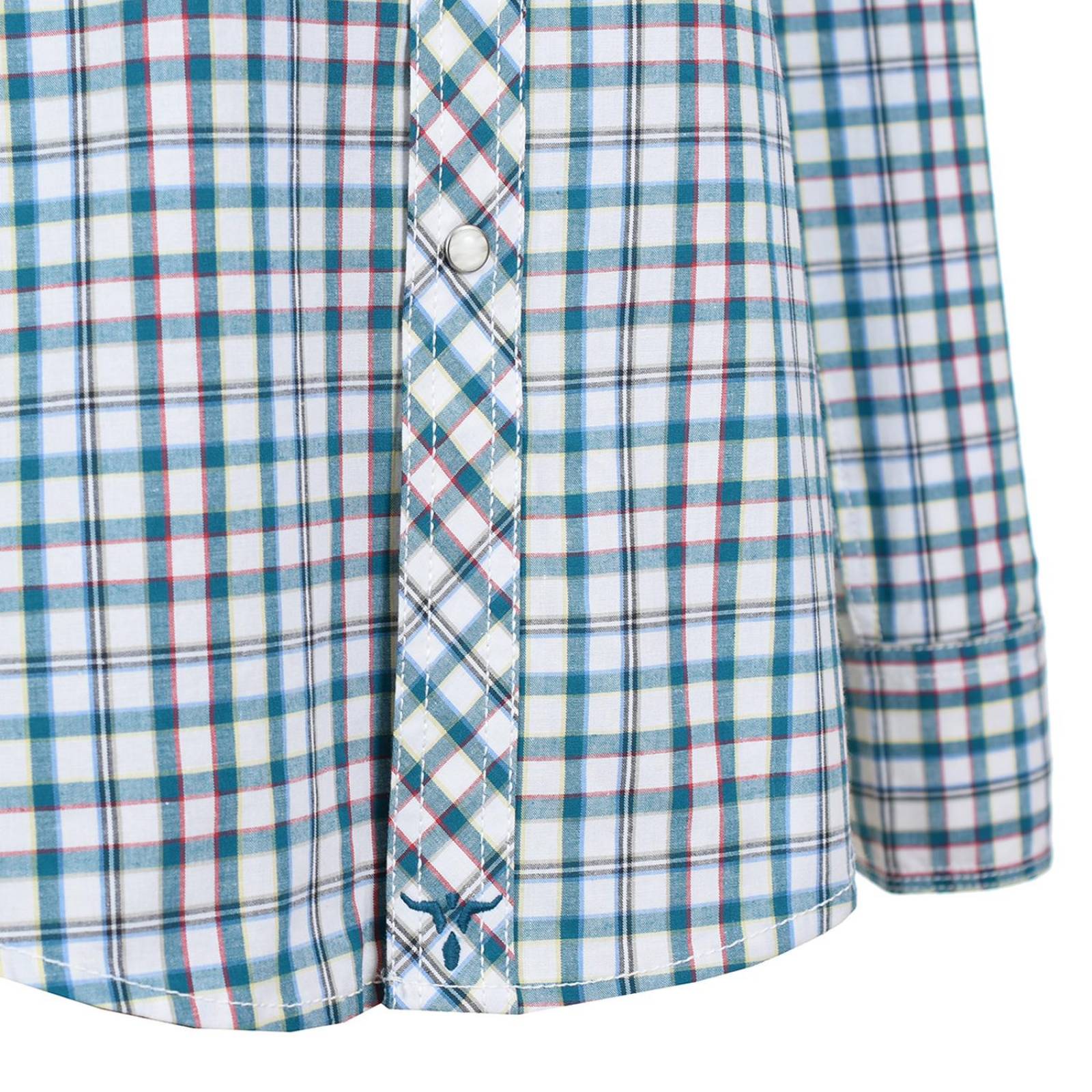 Camisa Vaquera Wrangler Hombre Manga Larga 251M