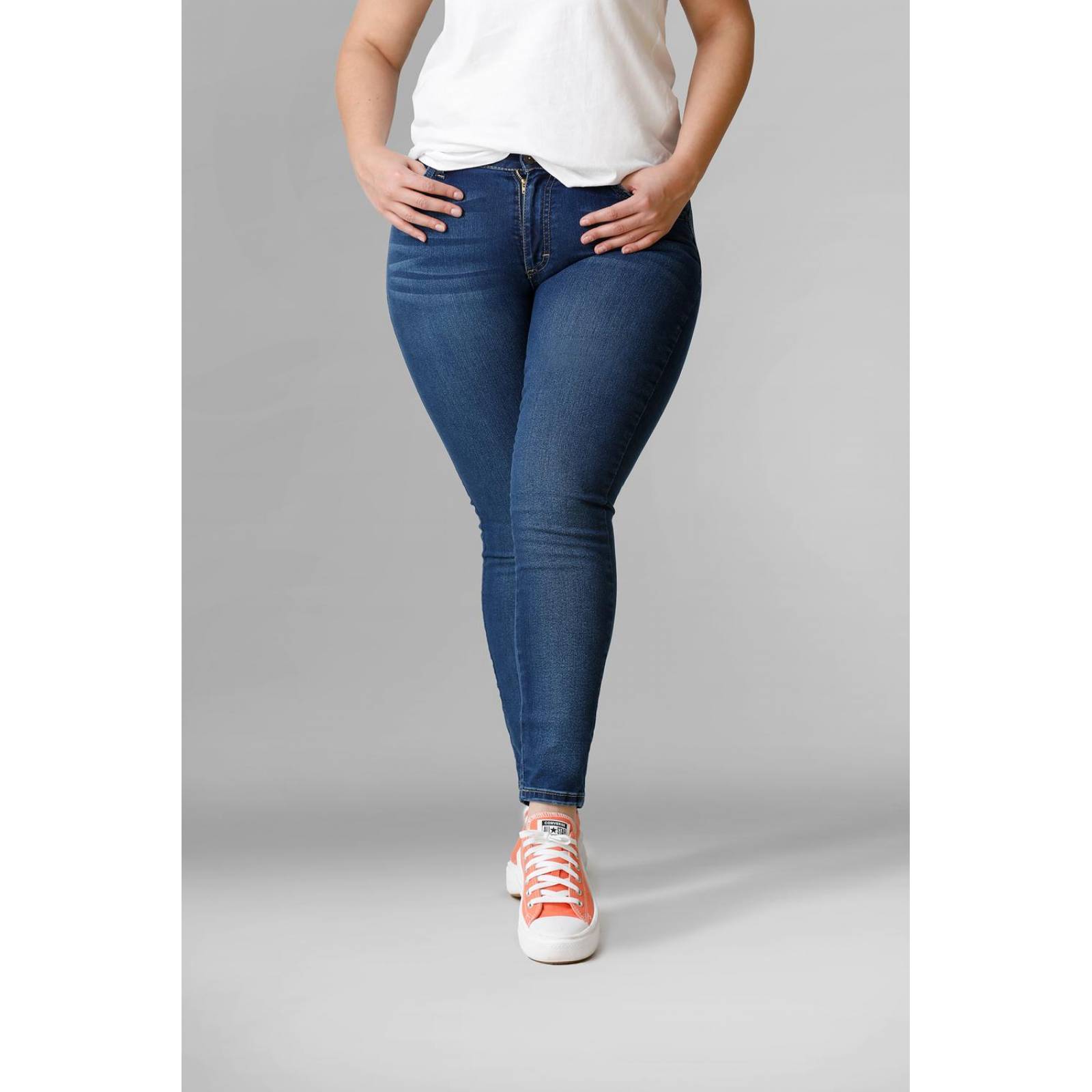 Pantalon Jeans Super Slim Fit Curvy Lee Mujer 128