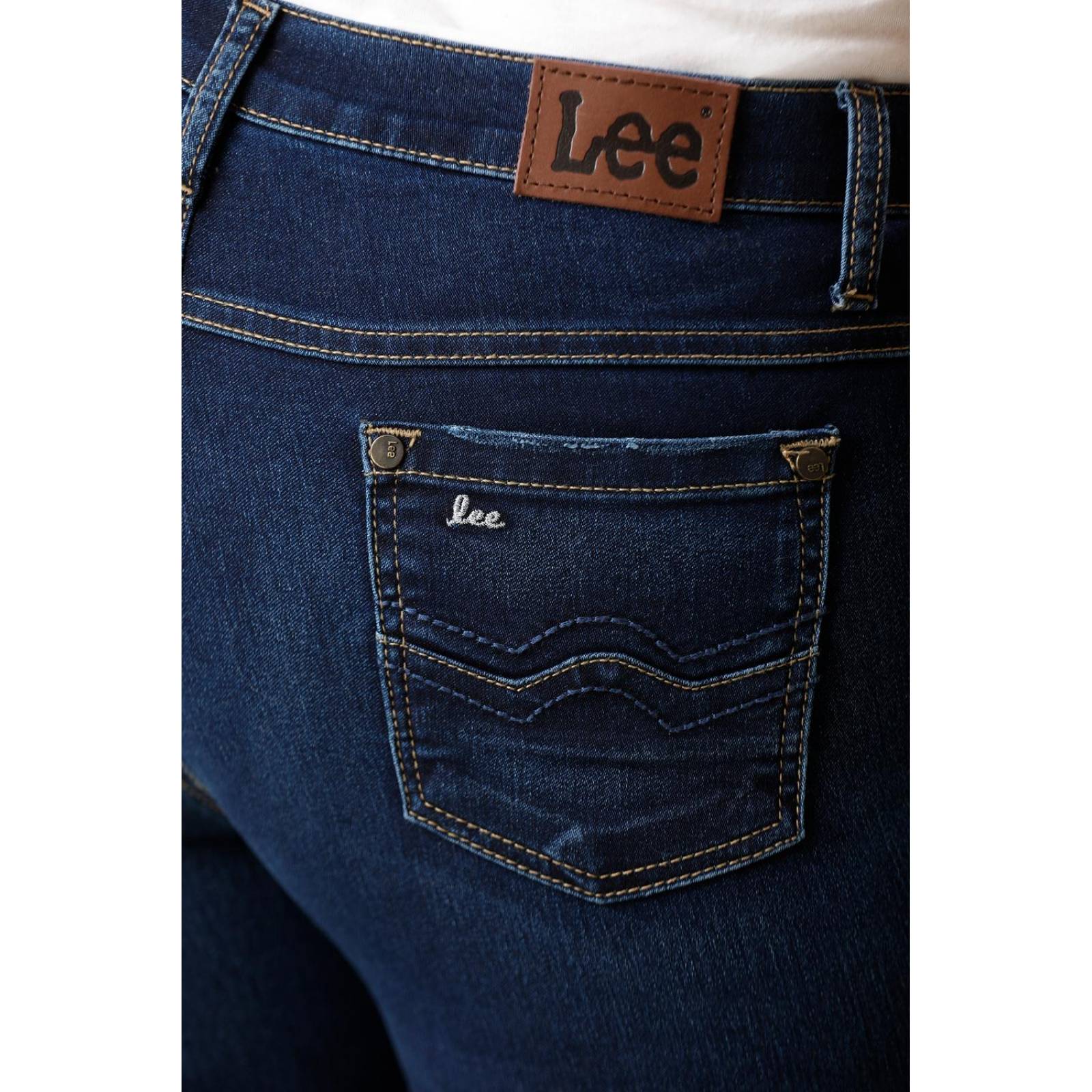 Pantalon Jeans Super Slim Fit Curvy Lee Mujer 128