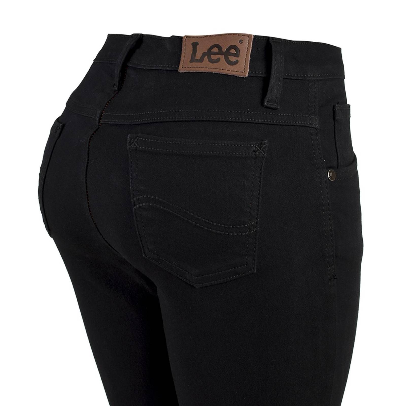 Jeans Casual Lee Skinny Cintura Alta De Mujer S01