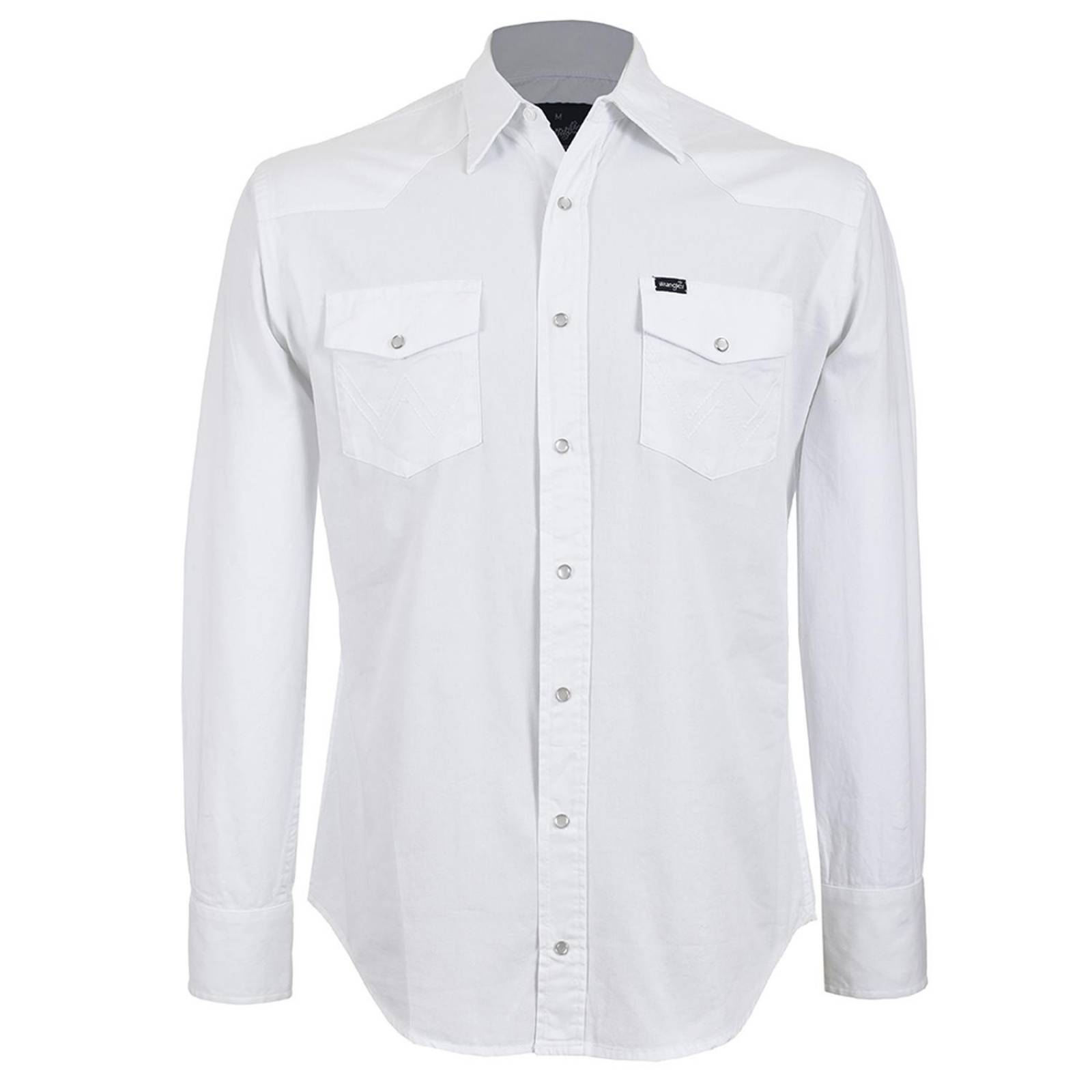 Camisa Vaquera Wrangler Hombre Manga Larga 110 