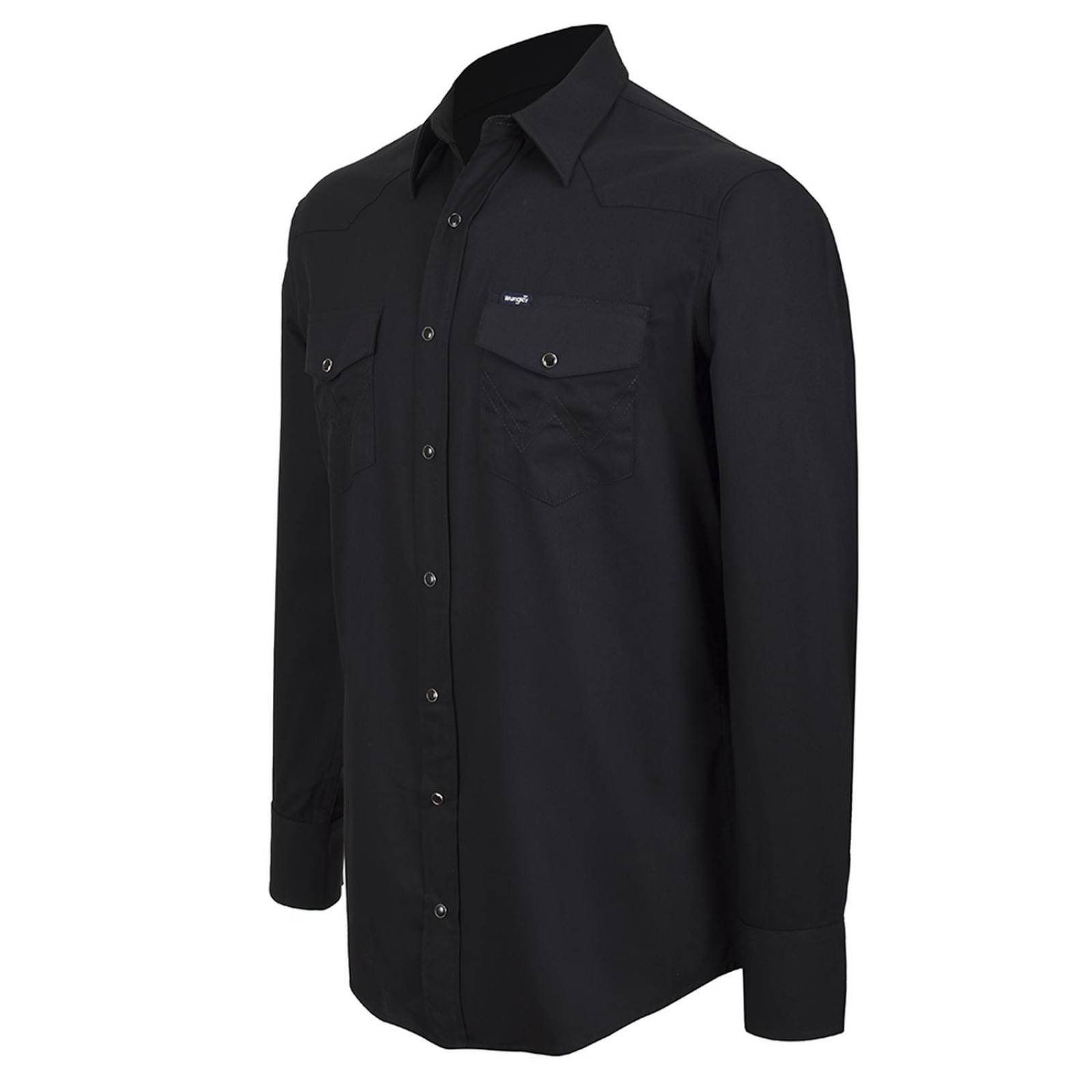 Camisa Vaquera Wrangler Hombre Manga Larga 101 