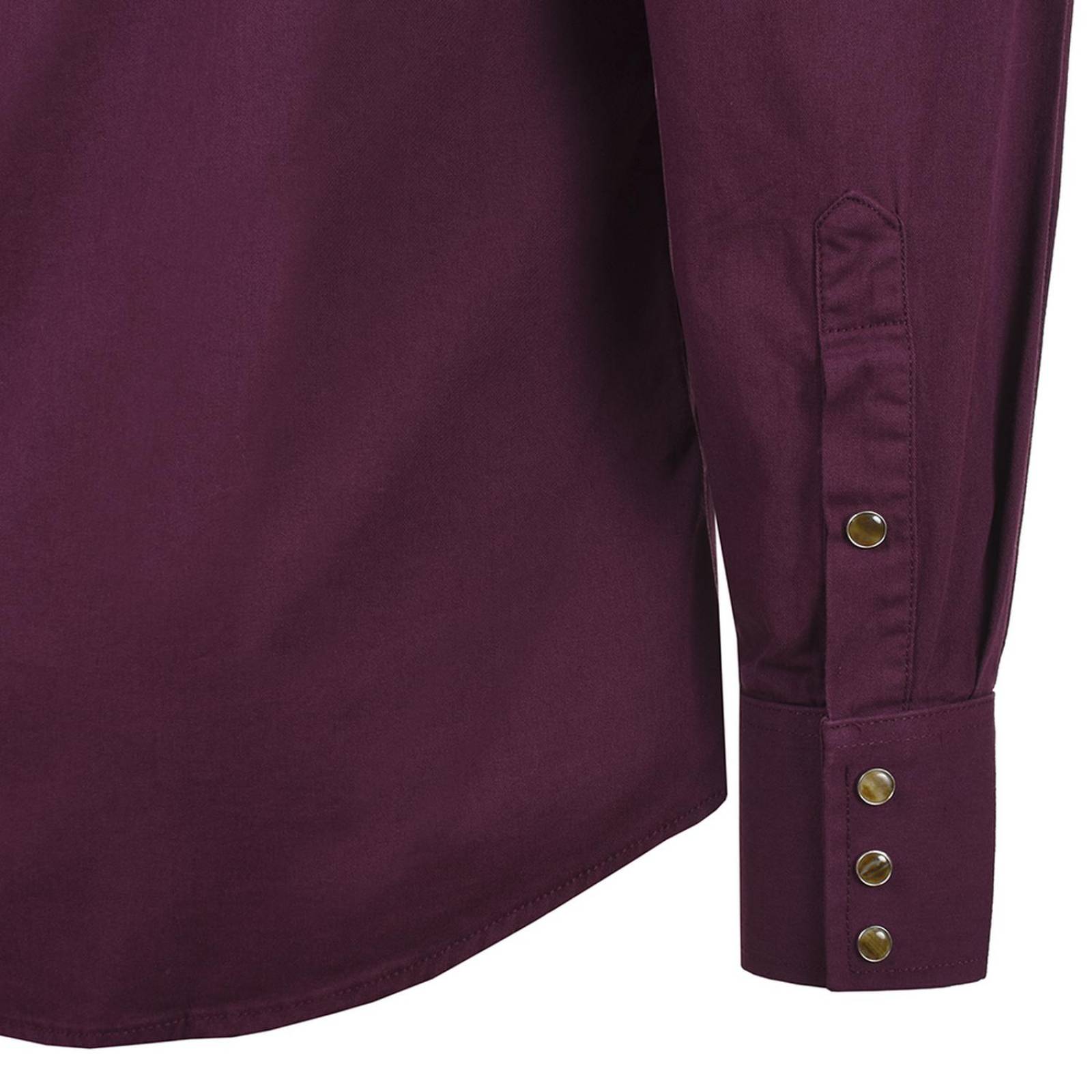 Camisa Vaquera Wrangler Hombre Manga Larga N03 