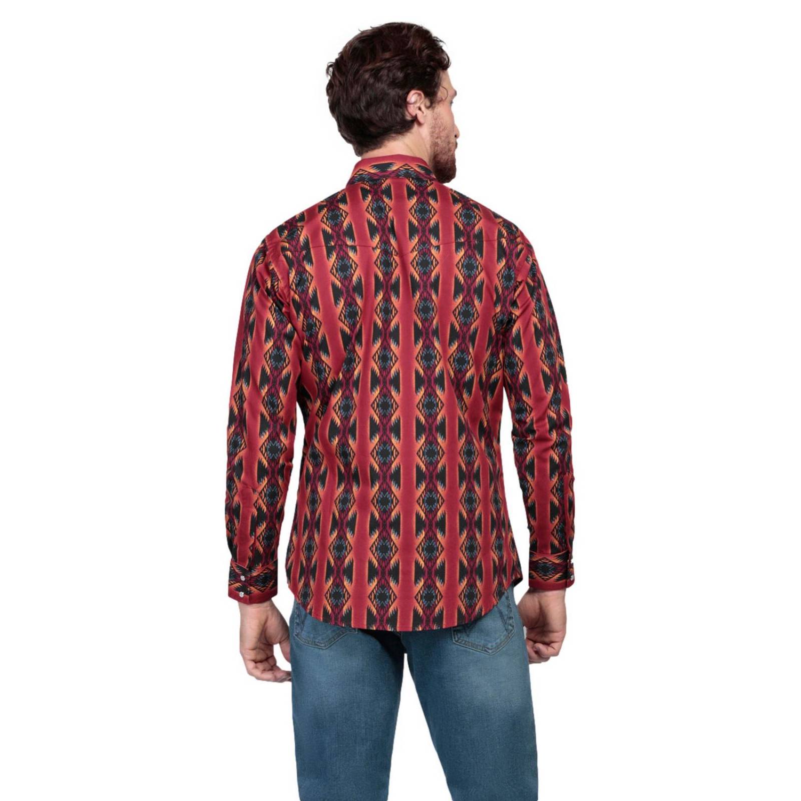 Camisa Vaquera Clásica Wrangler Manga larga Hombre 633 