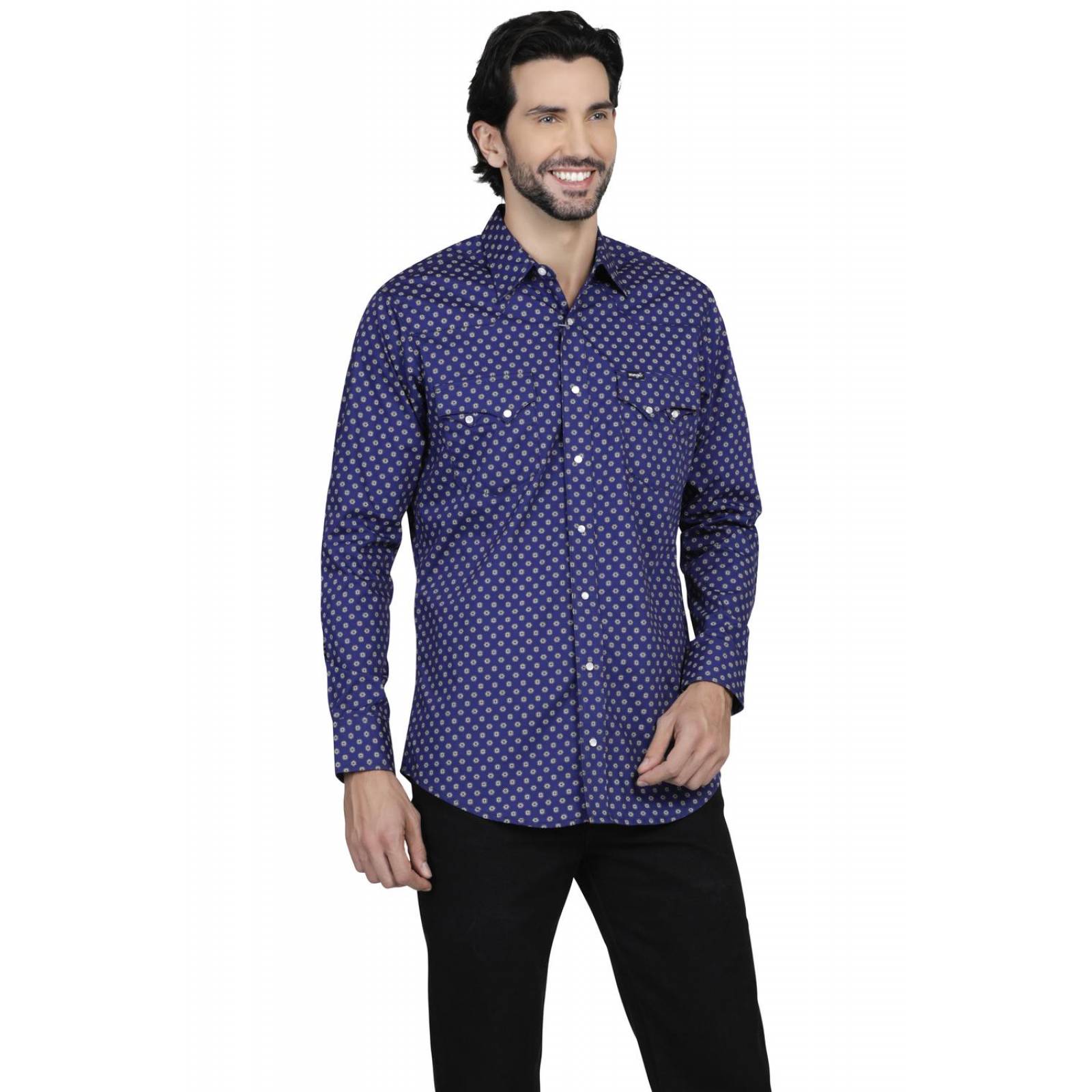 Camisa Vaquera Wrangler Hombre 20x 011 