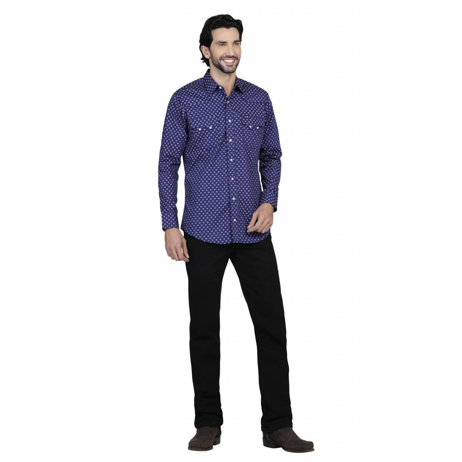 Camisa Vaquera Wrangler Hombre 20x 011 