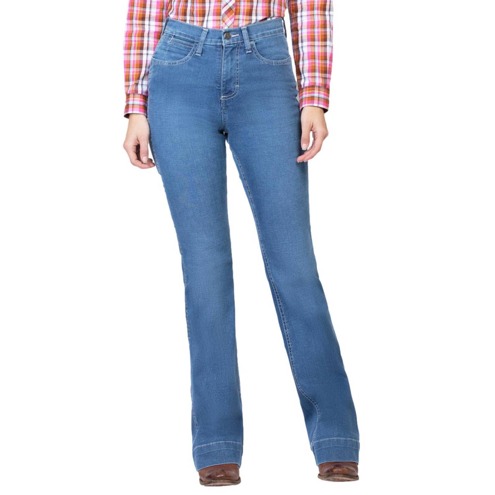 Pantalón Jeans High rise flare Wrangler Mujer 821 