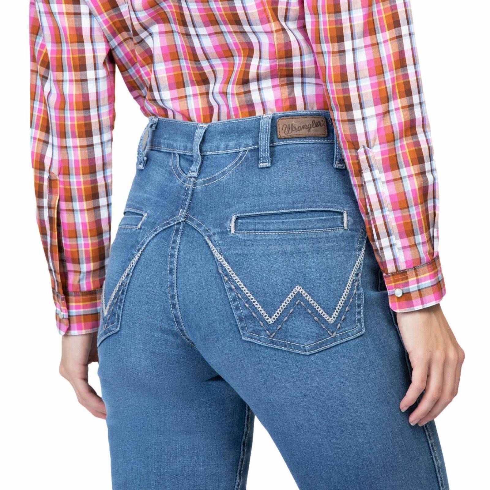 Pantalón Jeans High rise flare Wrangler Mujer 821 