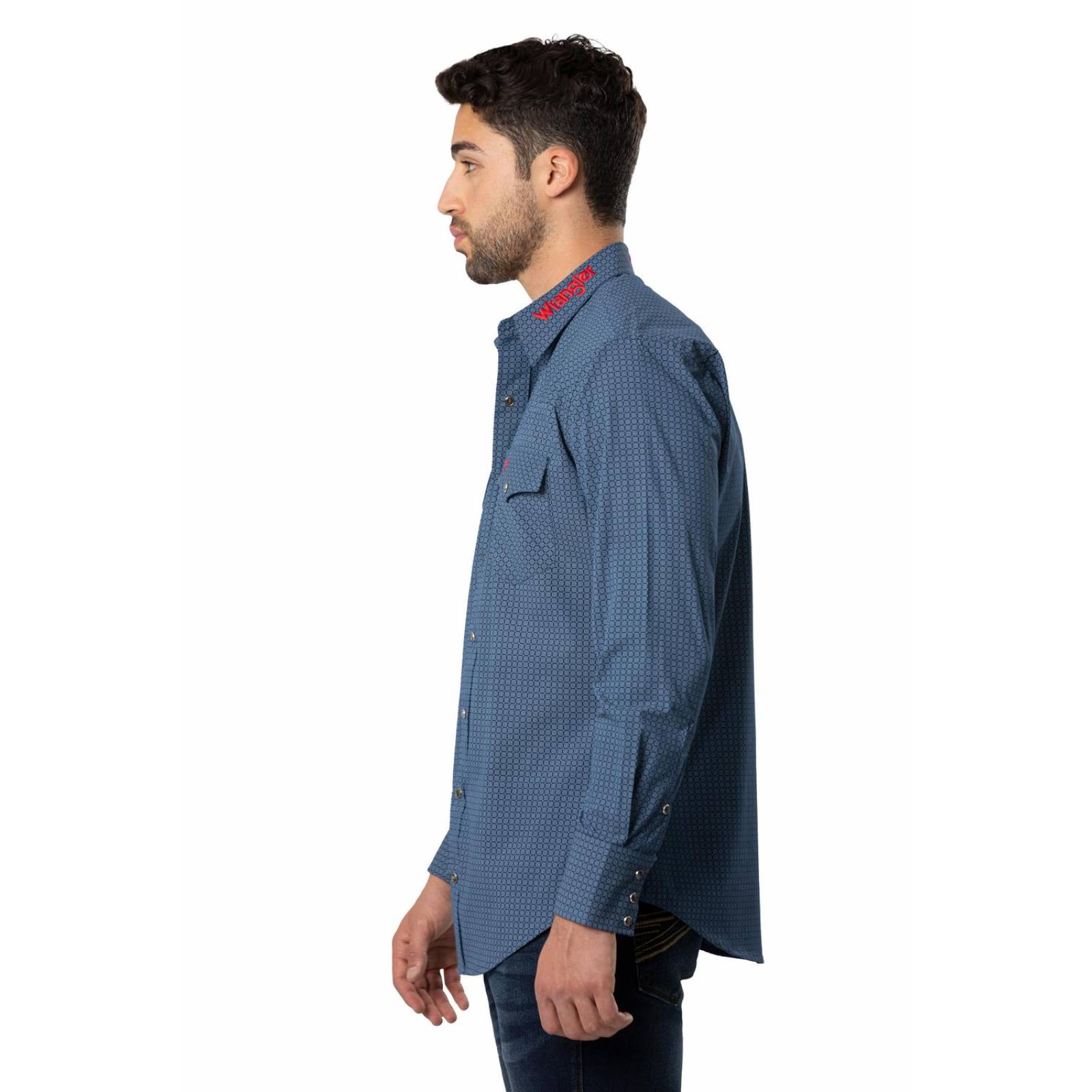 Camisa Vaquera Clásica Wrangler Manga larga Hombre 721