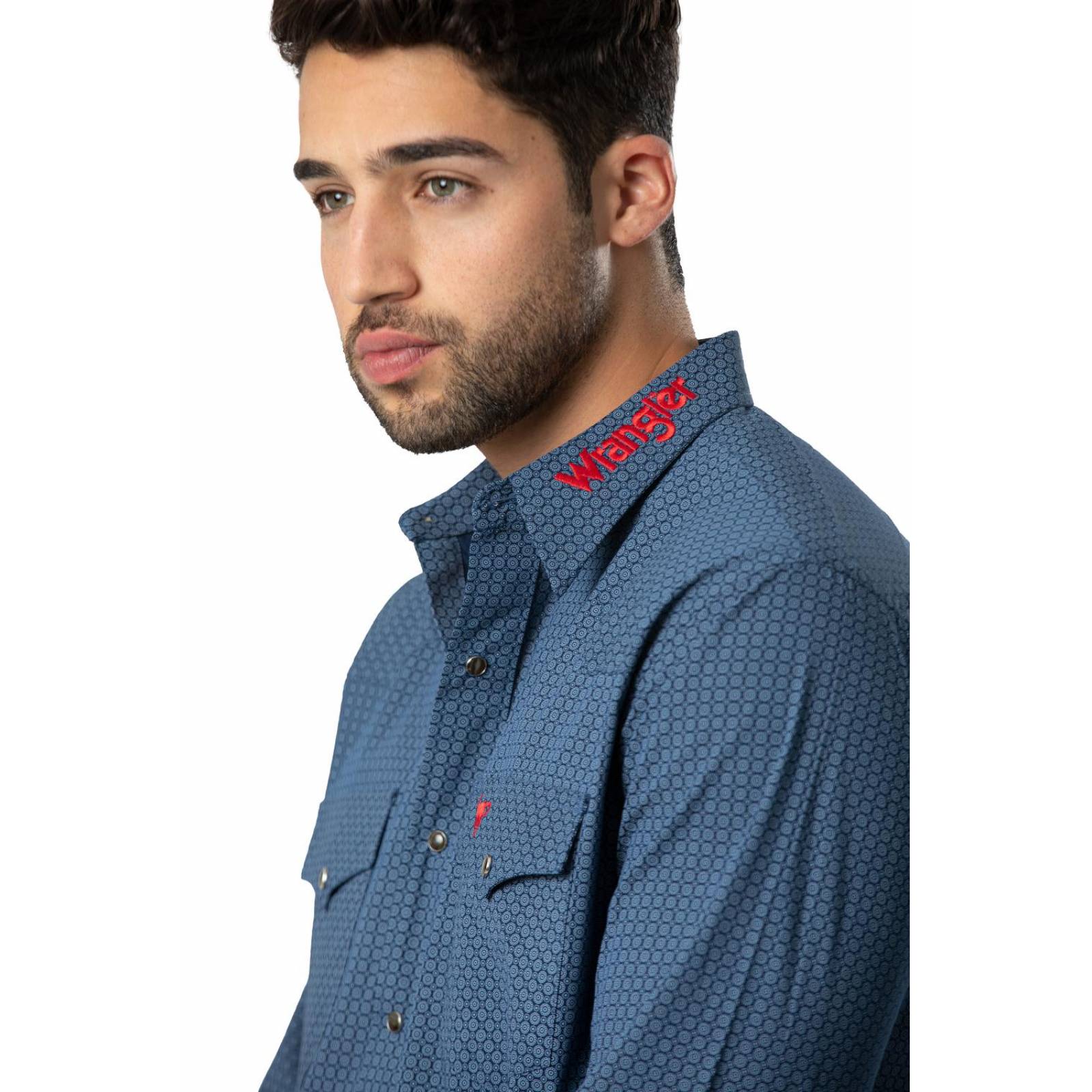 Camisa Vaquera Clásica Wrangler Manga larga Hombre 721