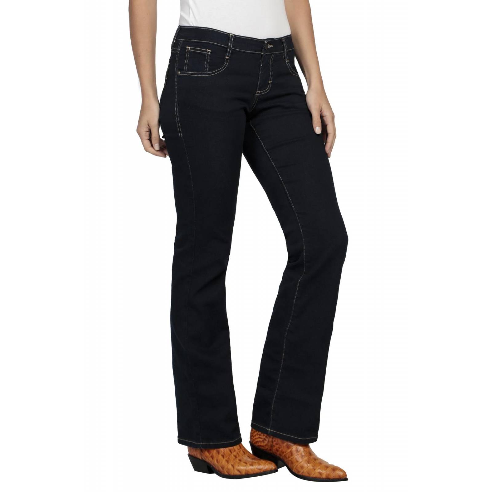 Pantalon Jeans Vaquero Cintura Baja Wrangler Mujer W06 