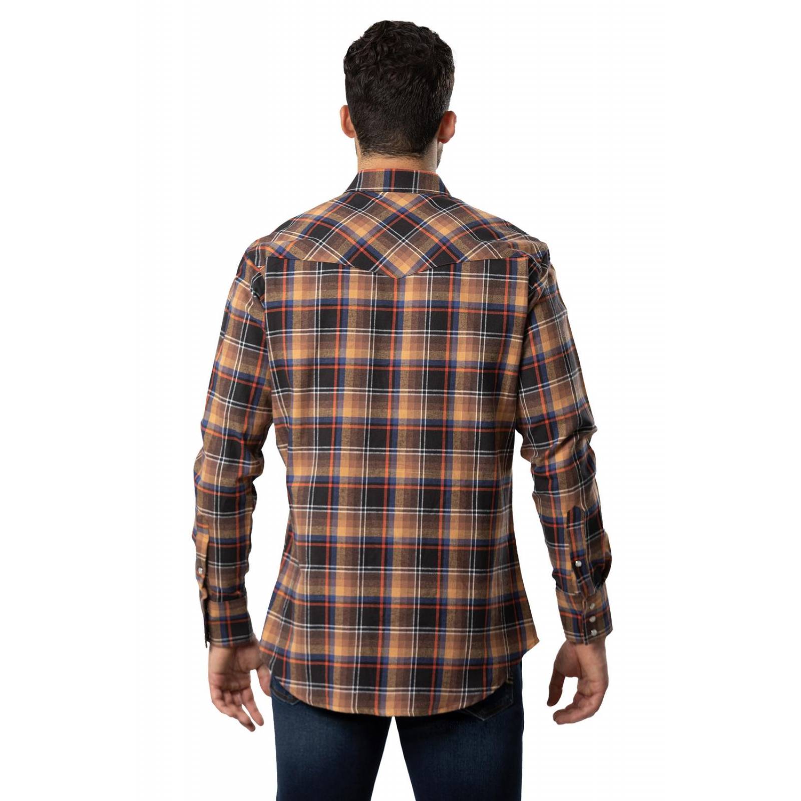 Camisa Vaquera Clásica Wrangler Manga larga Hombre 706 