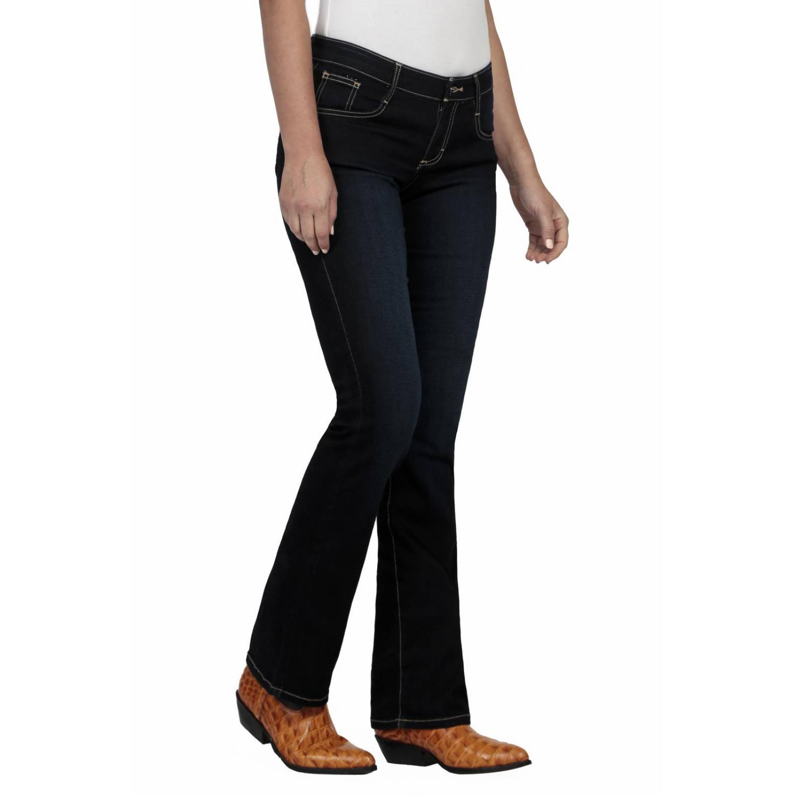 Pantalon Jeans Vaquero Cintura Baja Wrangler Mujer W05 