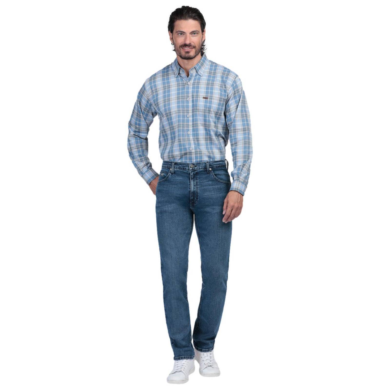 JEANS LEE HOMBRE REGULAR FIT 141 Azul