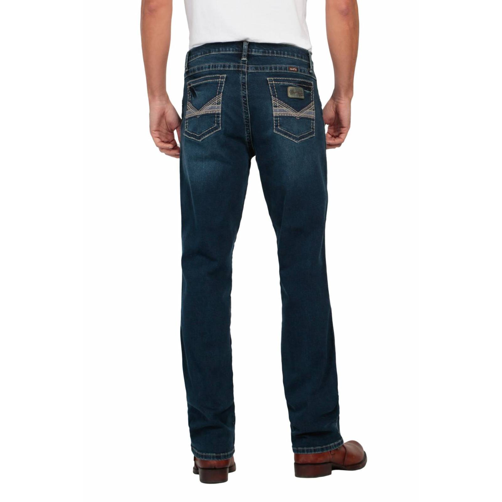 Pantalon Jeans Vaquero Slim Fit Wrangler Hombre W01 