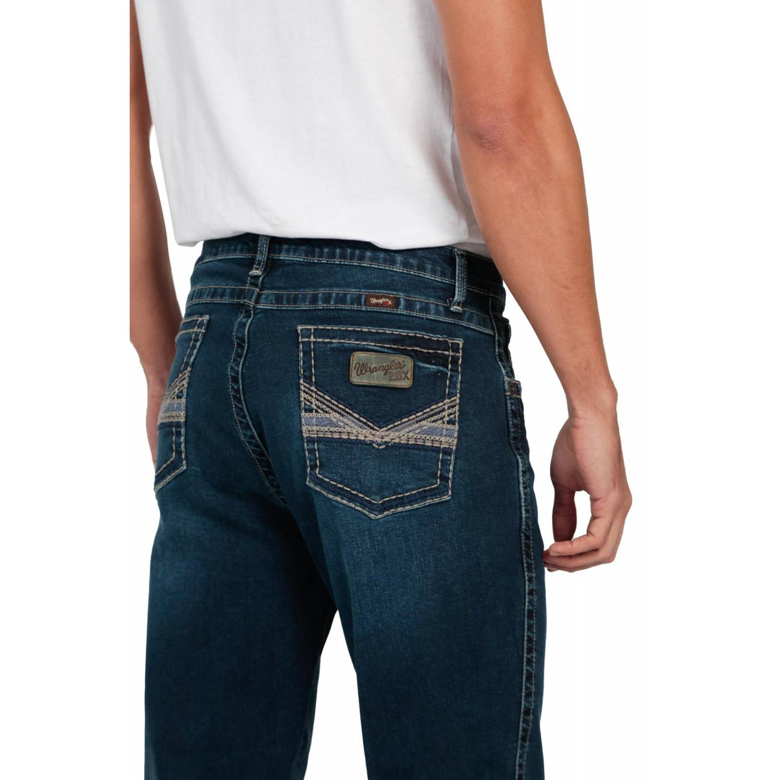 Pantalon Jeans Vaquero Slim Fit Wrangler Hombre W01 