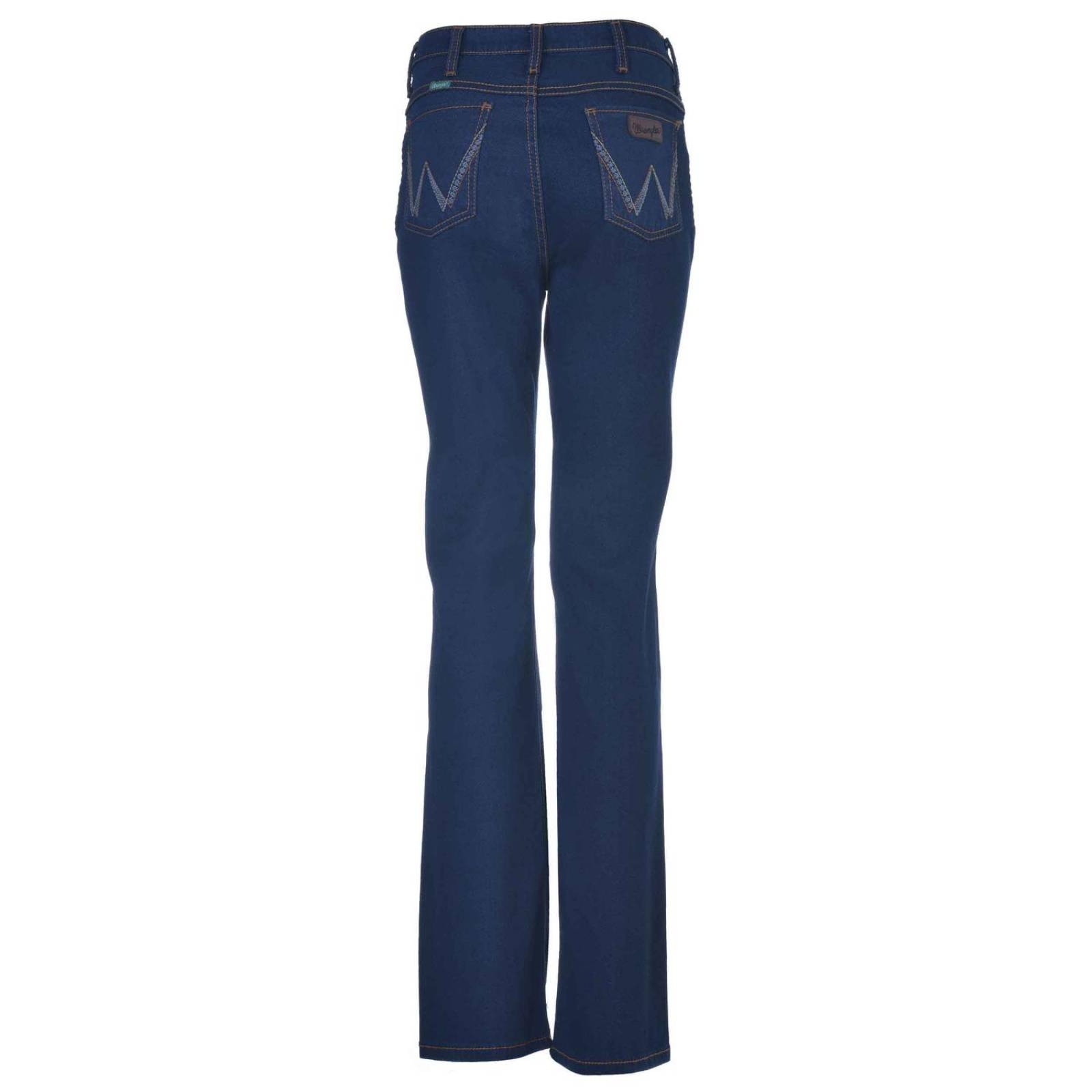 Pantalon Jeans Vaquero Wrangler Mujer Cintura Alta RO40 
