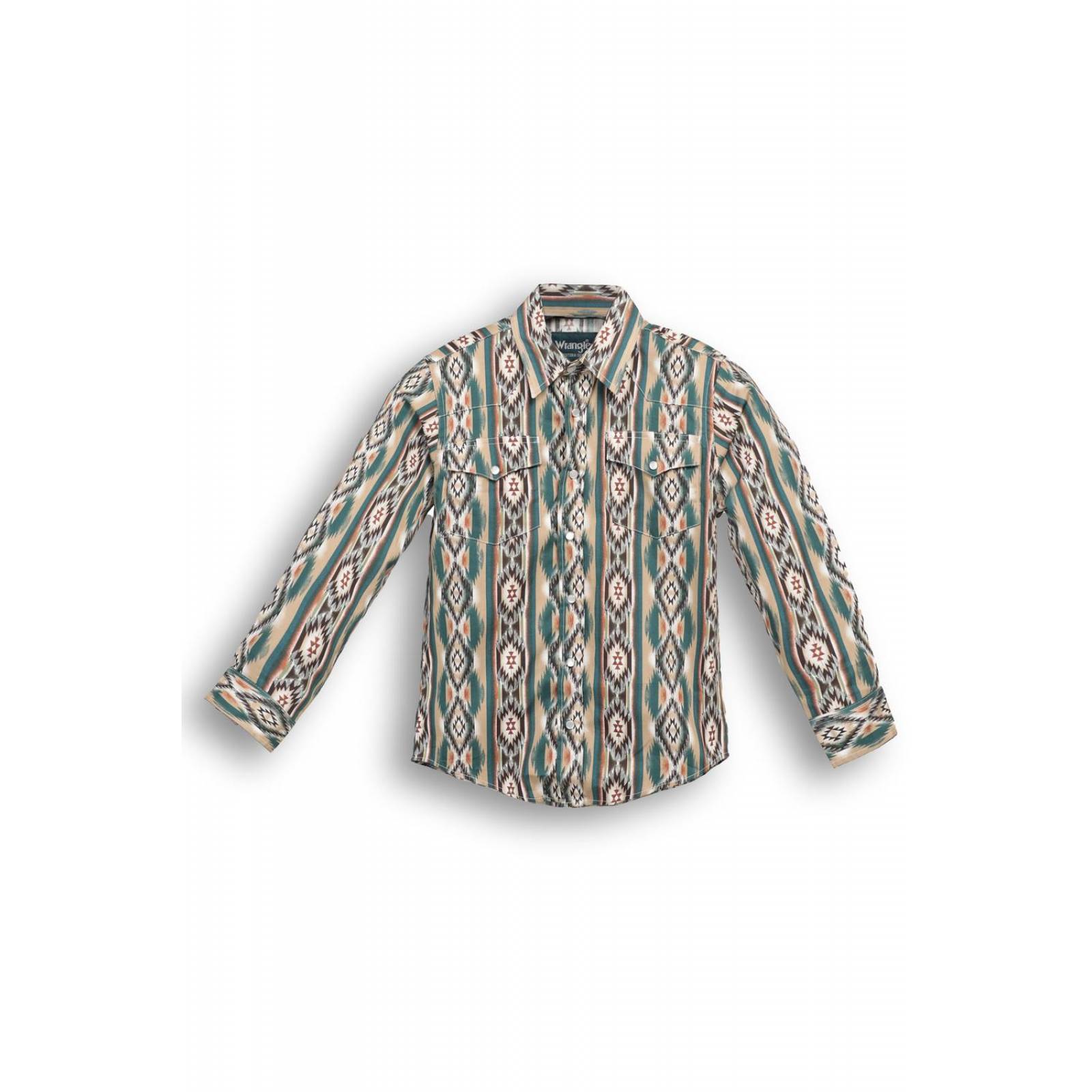 Camisa Vaquera Wrangler Niño Checotah W01 