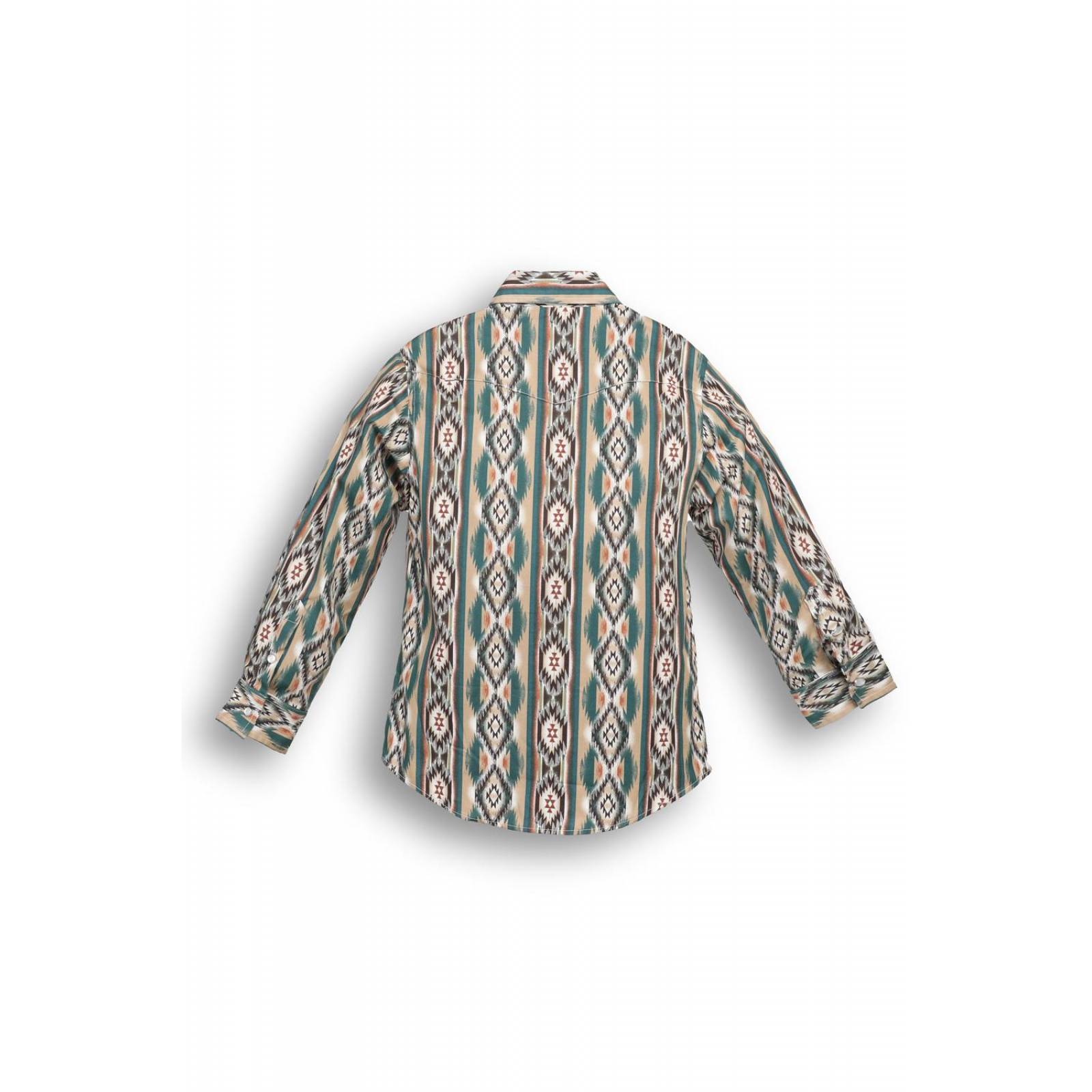 Camisa Vaquera Wrangler Niño Checotah W01 