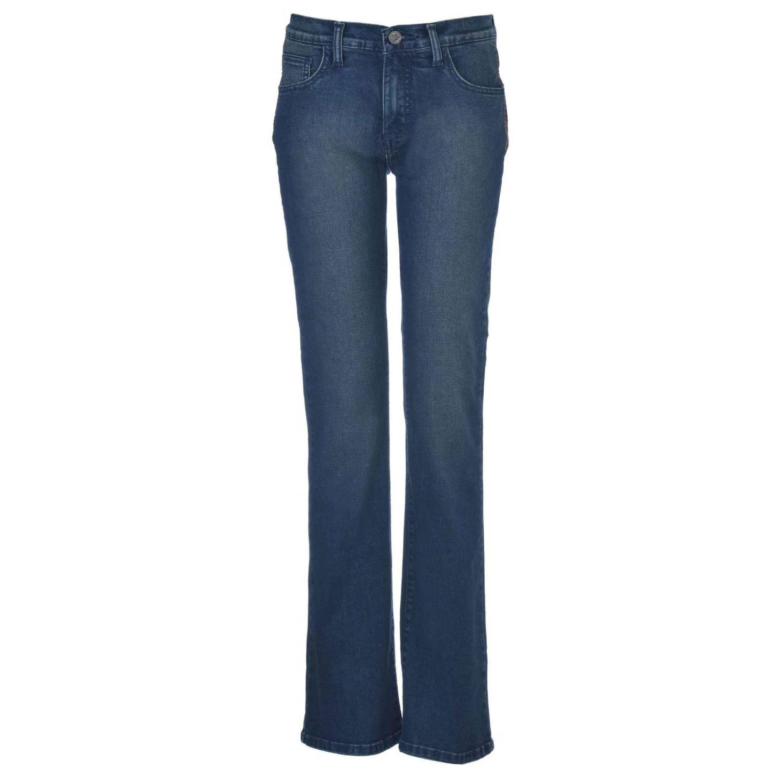 Pantalon Jeans Vaquero Wrangler Mujer Cintura Alta RO41 