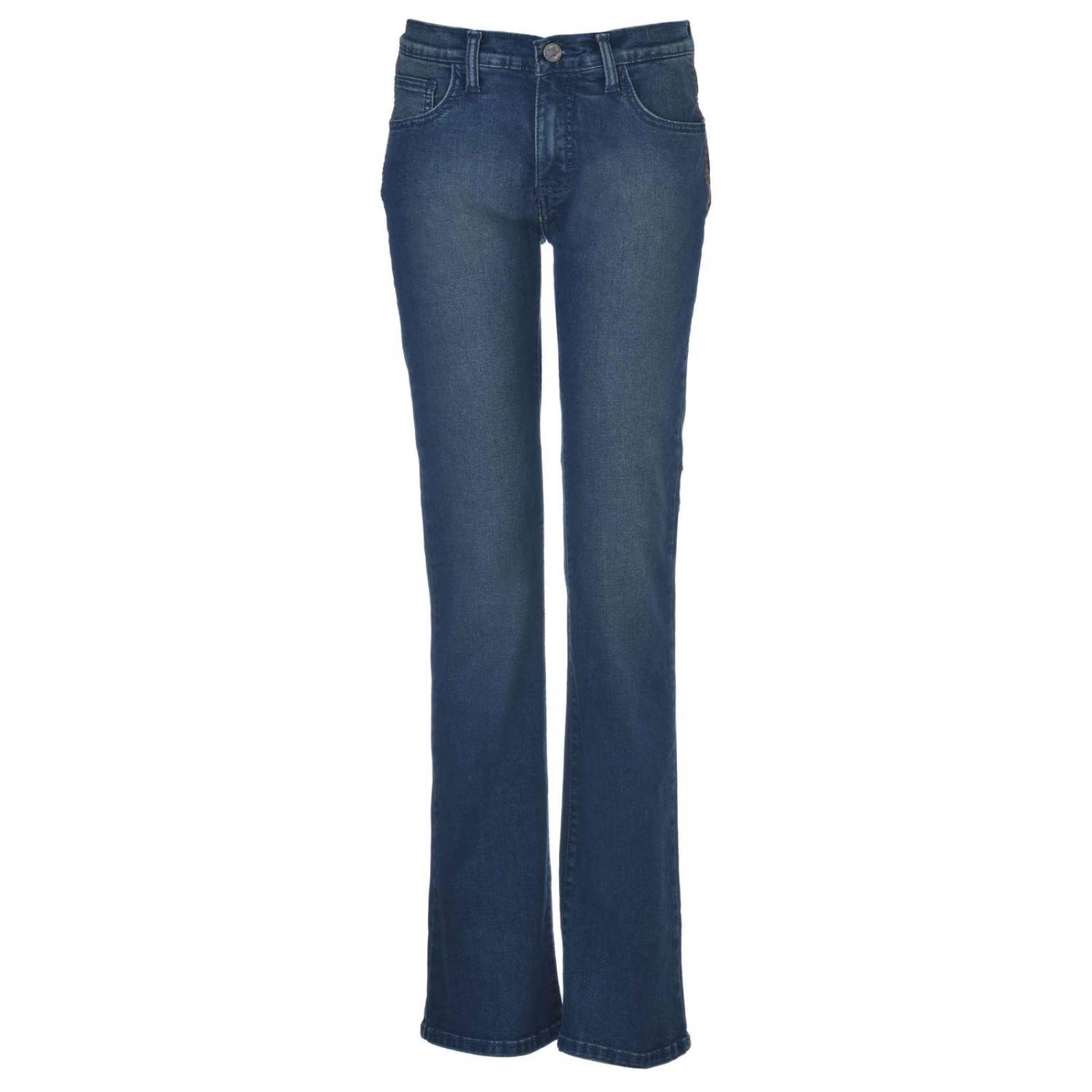 Pantalon Jeans Vaquero Cintura Alta Wrangler Mujer W07 - $ 591