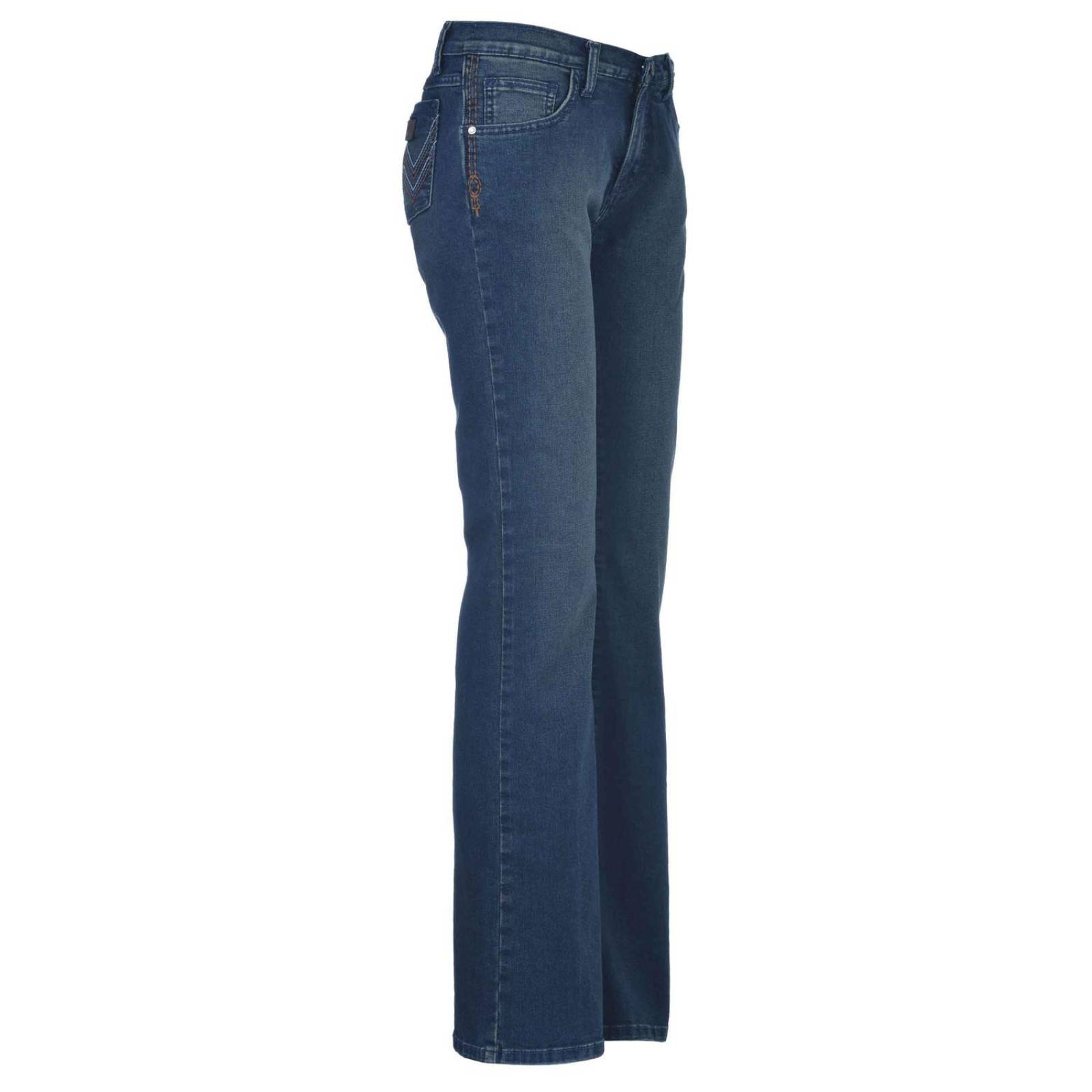 Pantalon Jeans Vaquero Wrangler Mujer Cintura Alta RO41 