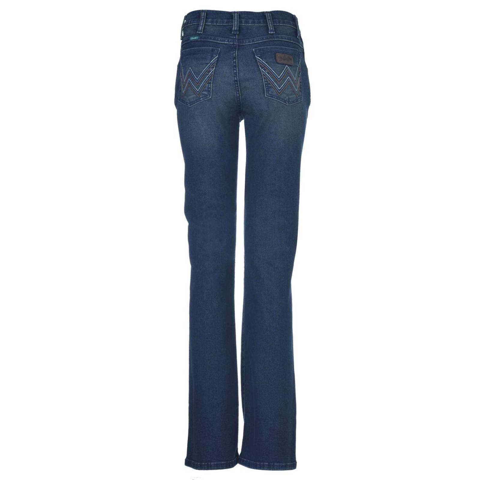Pantalon Jeans Vaquero Wrangler Mujer Cintura Alta RO41 