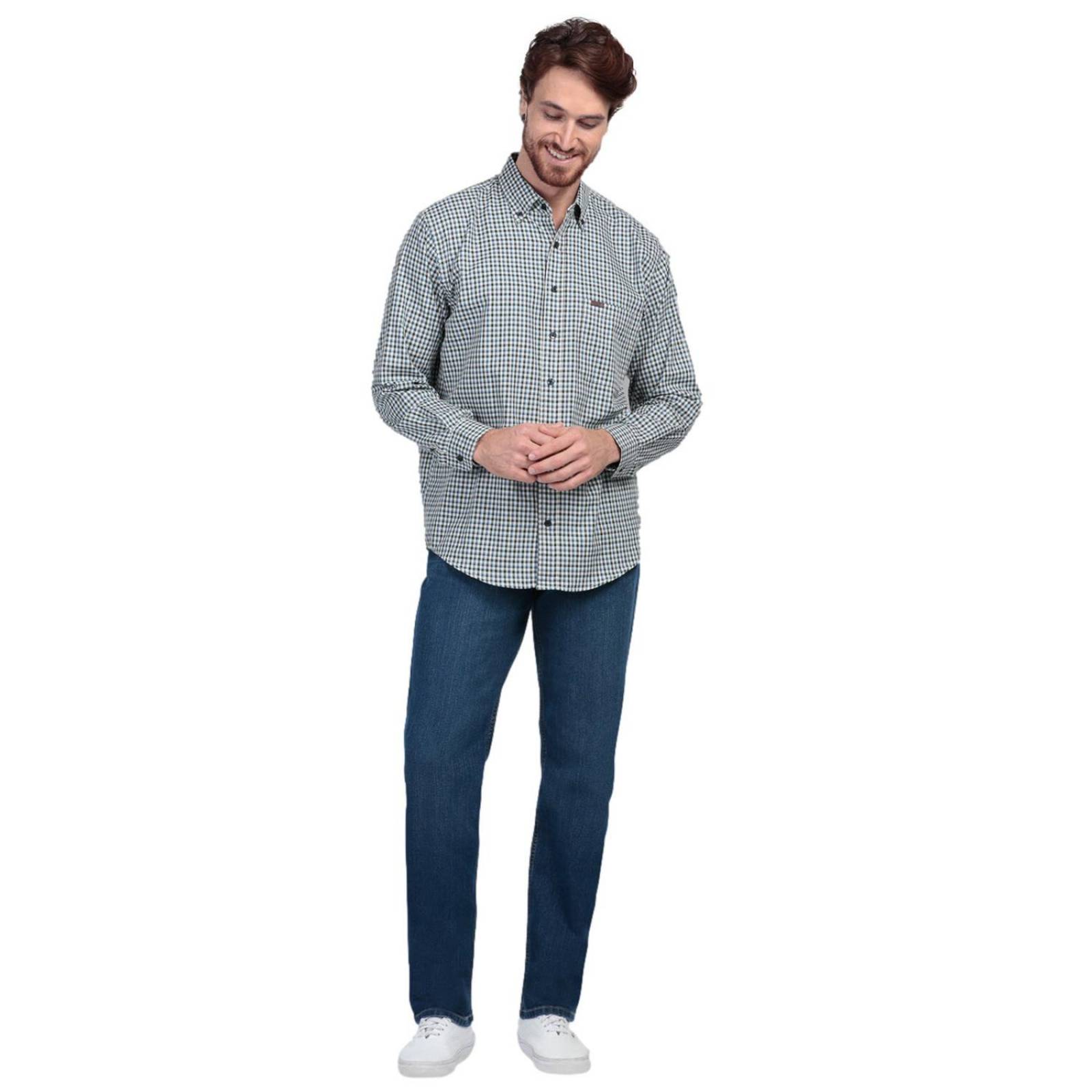 Pantalon Jeans Regular Fit Lee Hombre 247 