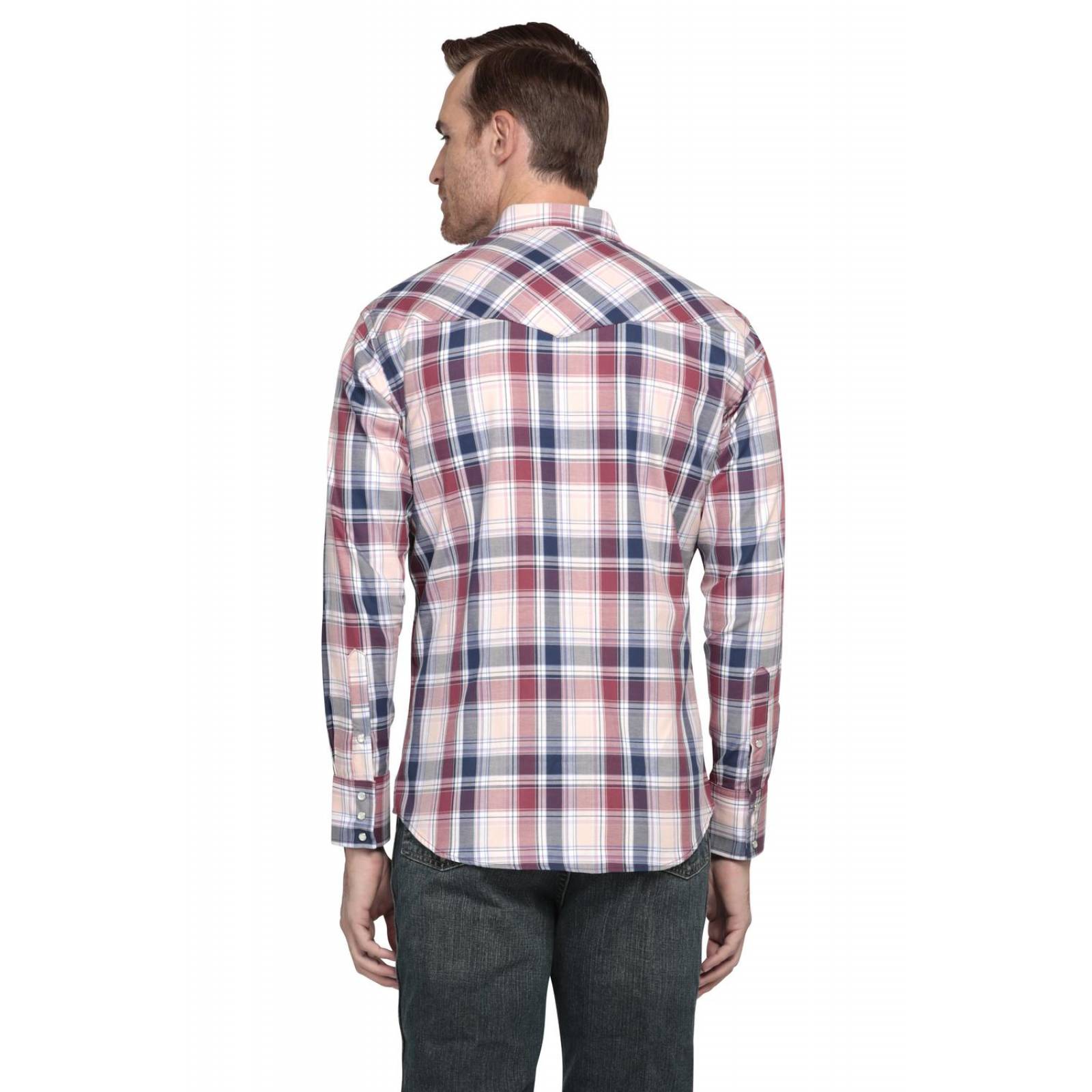 Camisa Vaquera Wrangler Hombre Painted Desert W03