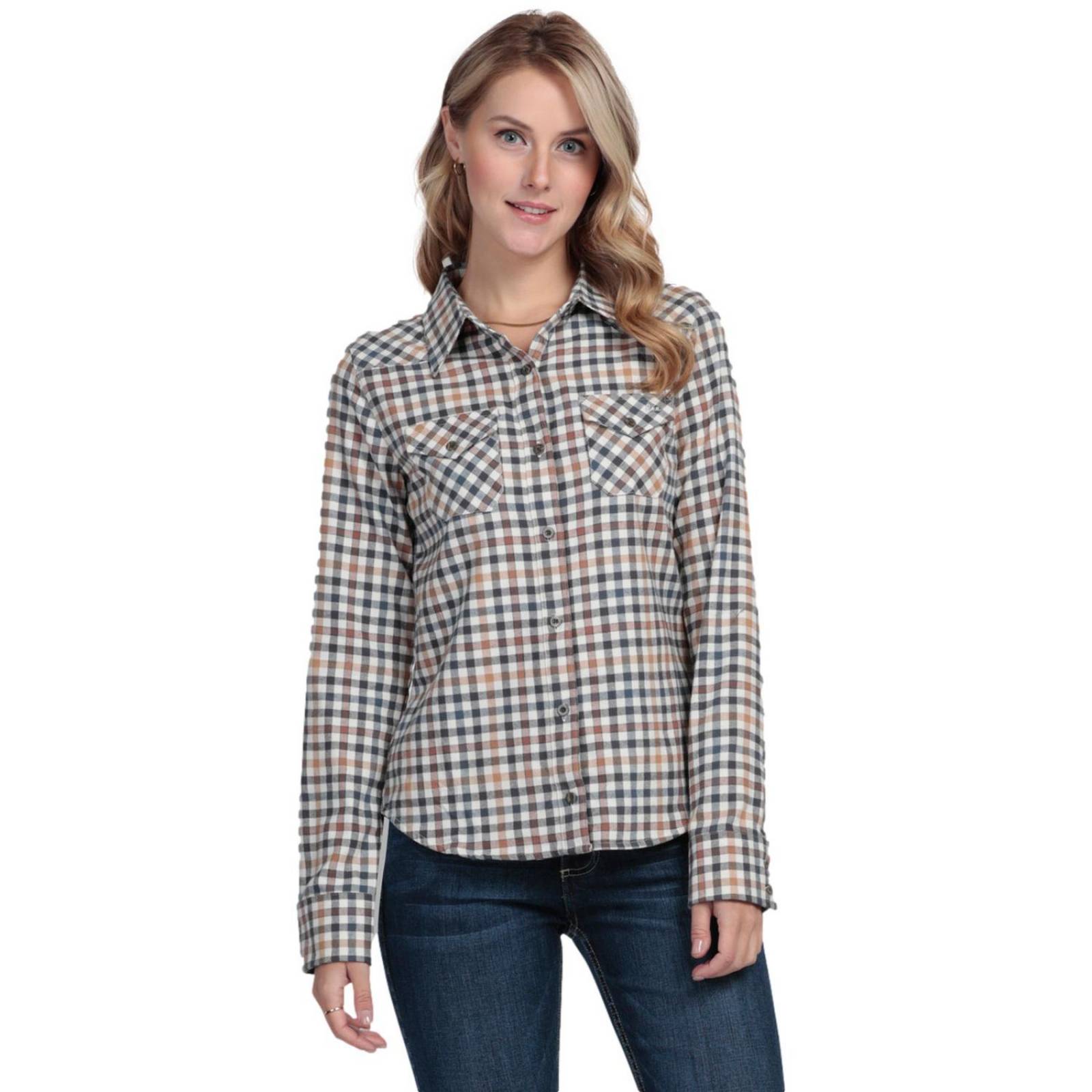 Blusa Clasica Lee Manga Larga Mujer F16 