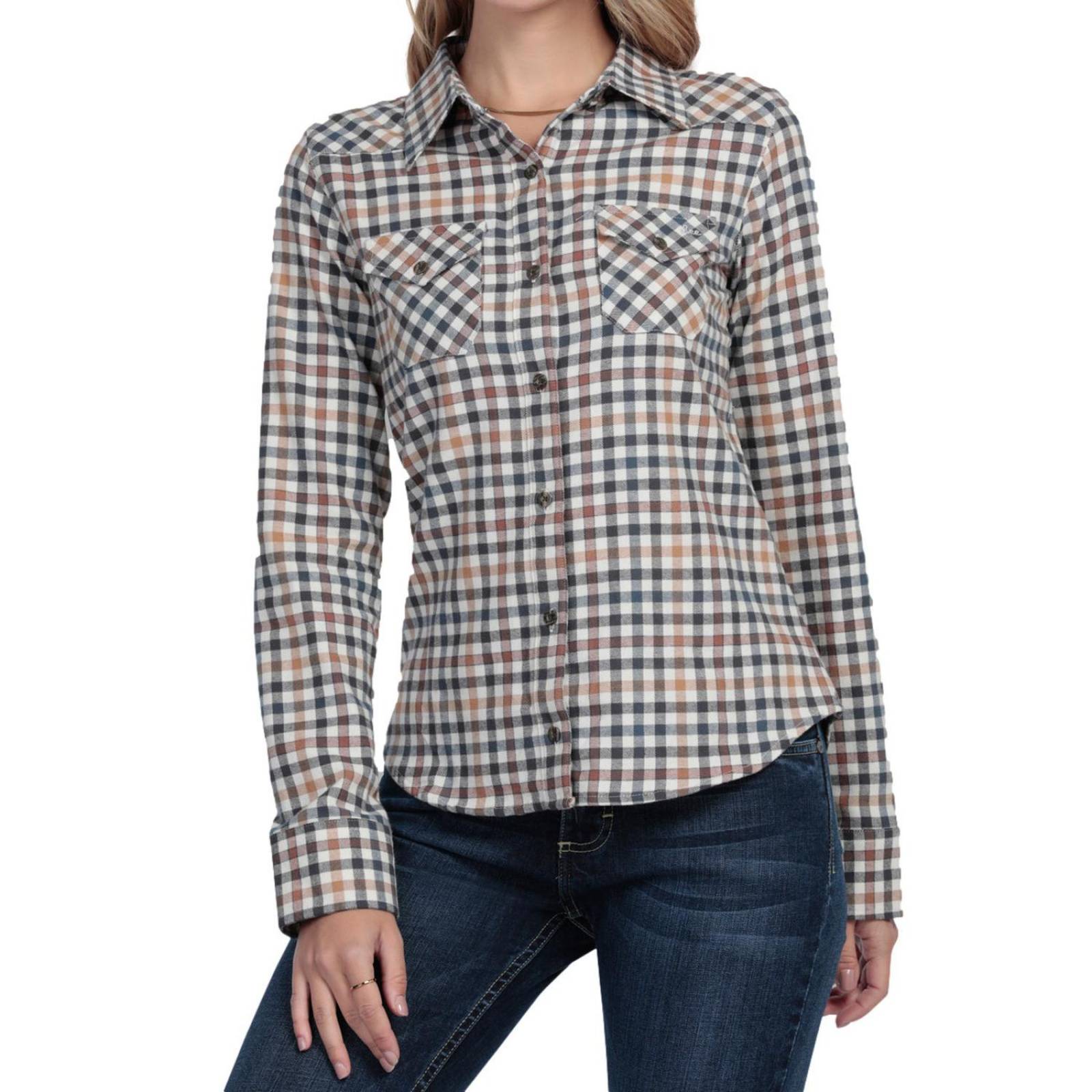 Blusa Clasica Lee Manga Larga Mujer F16 