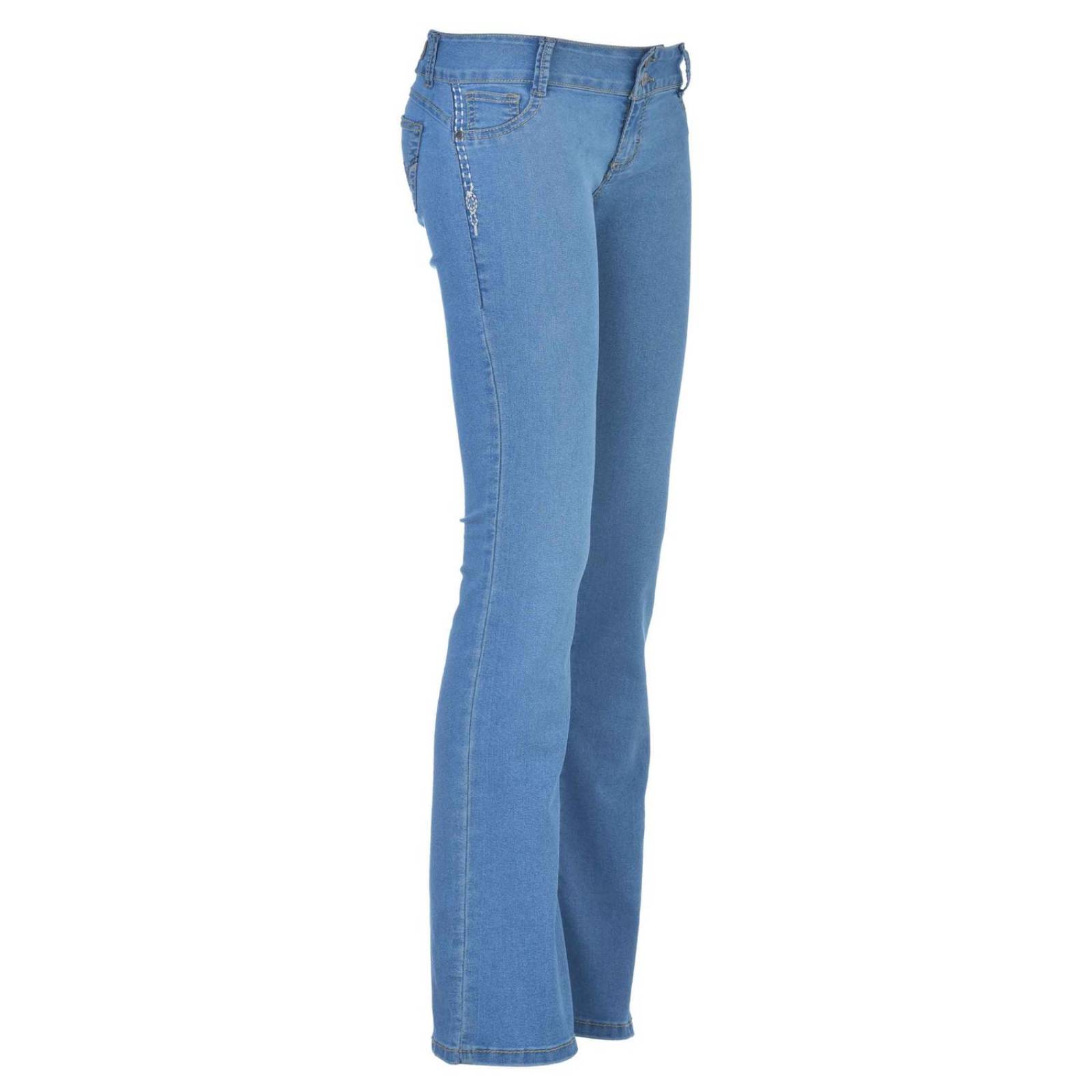 Pantalon Jeans Vaquero Wrangler Mujer Cintura Baja RO40 