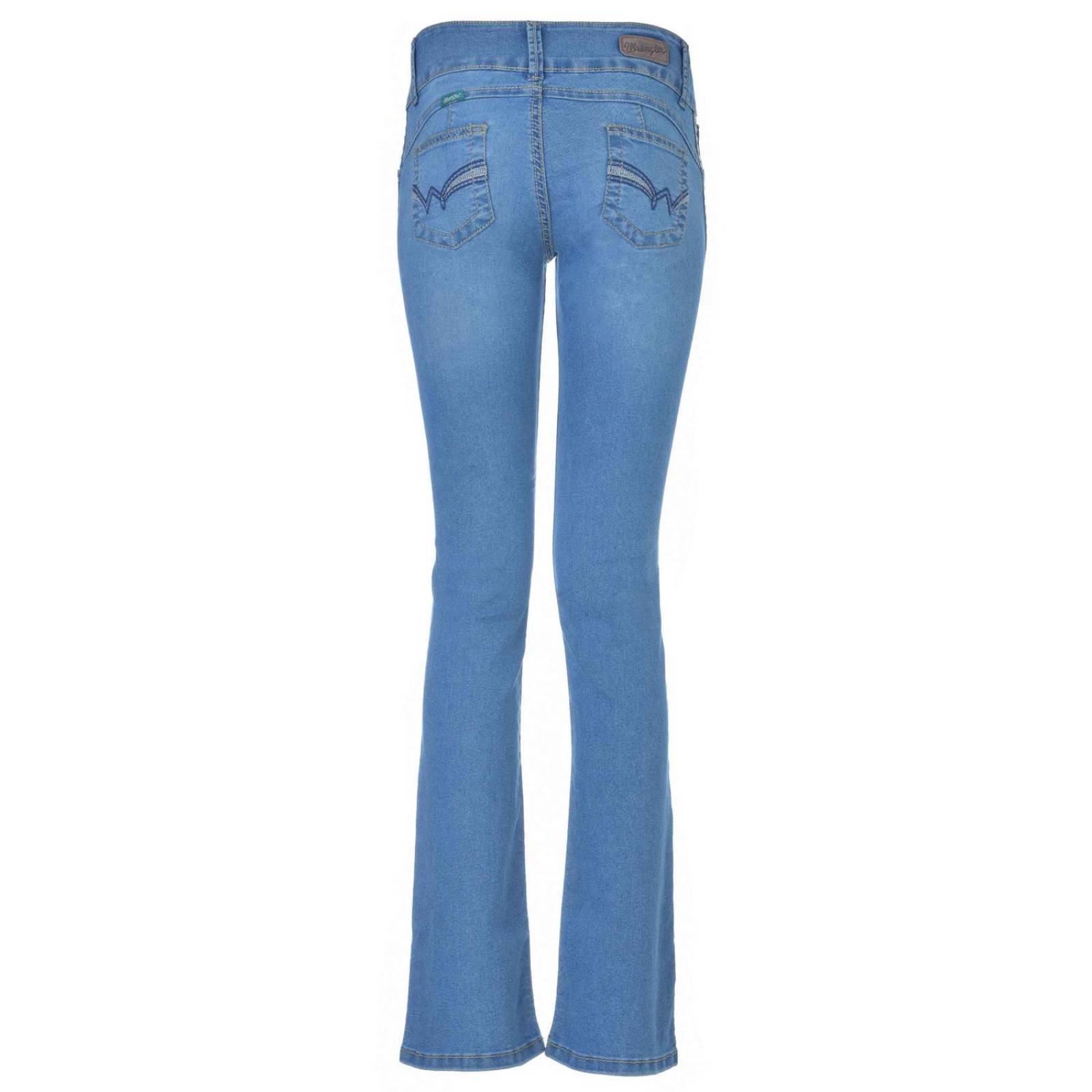 Pantalon Jeans Vaquero Wrangler Mujer Cintura Baja RO40 