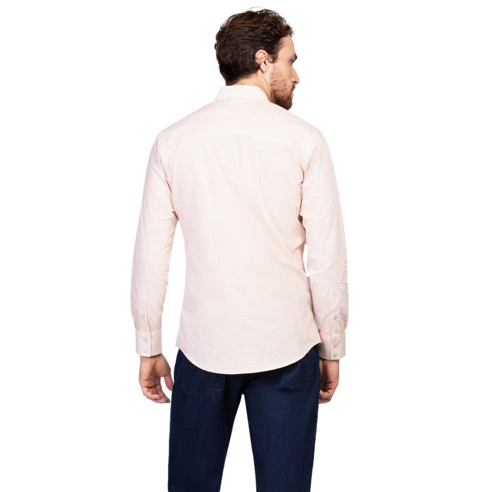 Camisa Vaquera Slim Fit Wrangler Manga larga Hombre 713 