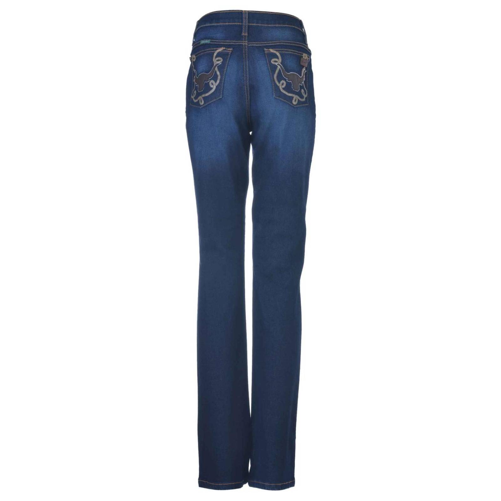 Pantalon Jeans Vaquero Cintura Alta Wrangler Mujer W07 - $ 591