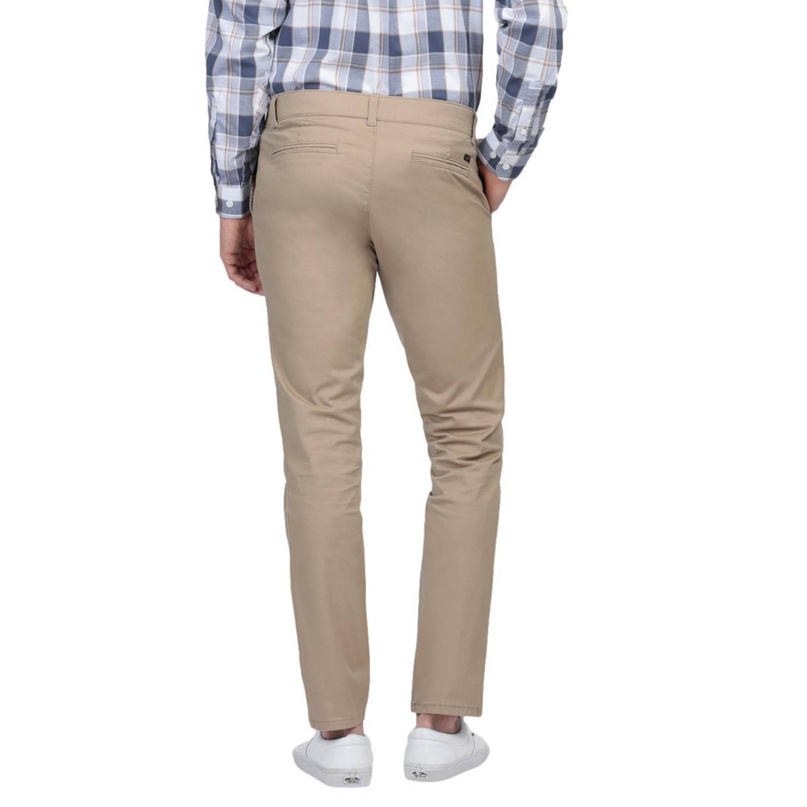 Pantalón slim Lee de gabardina para hombre