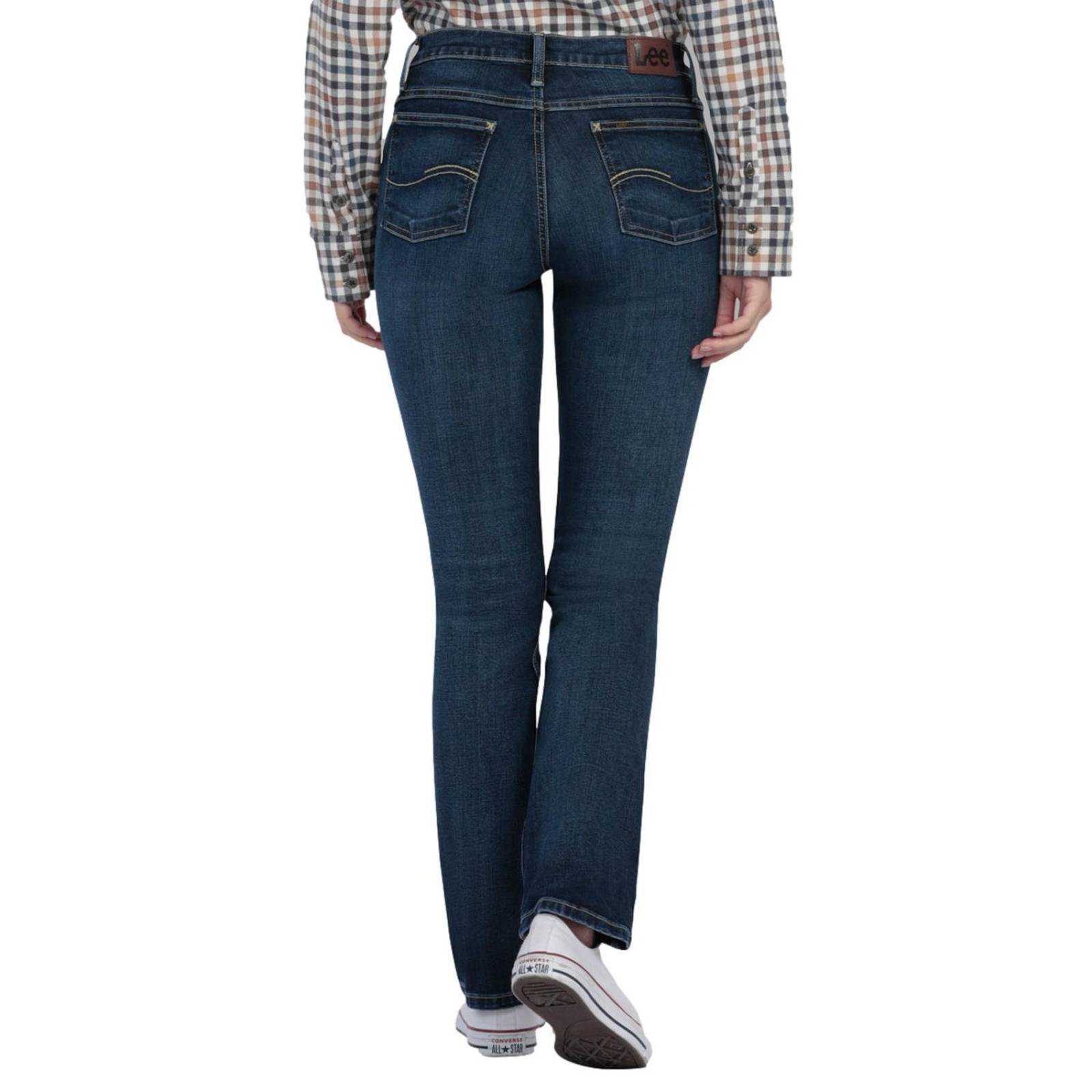 Pantalon Jeans Skinny Cintura Alta Lee Mujer 254