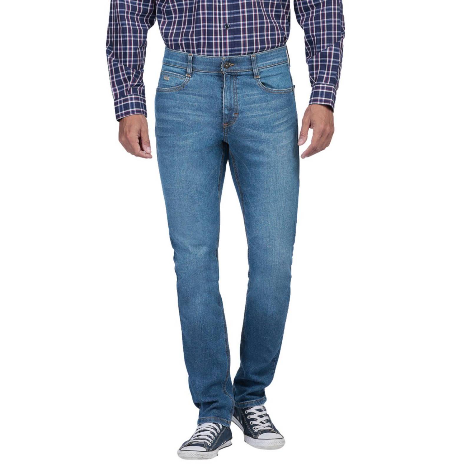 Pantalon Jeans Regular Fit Lee Hombre 255