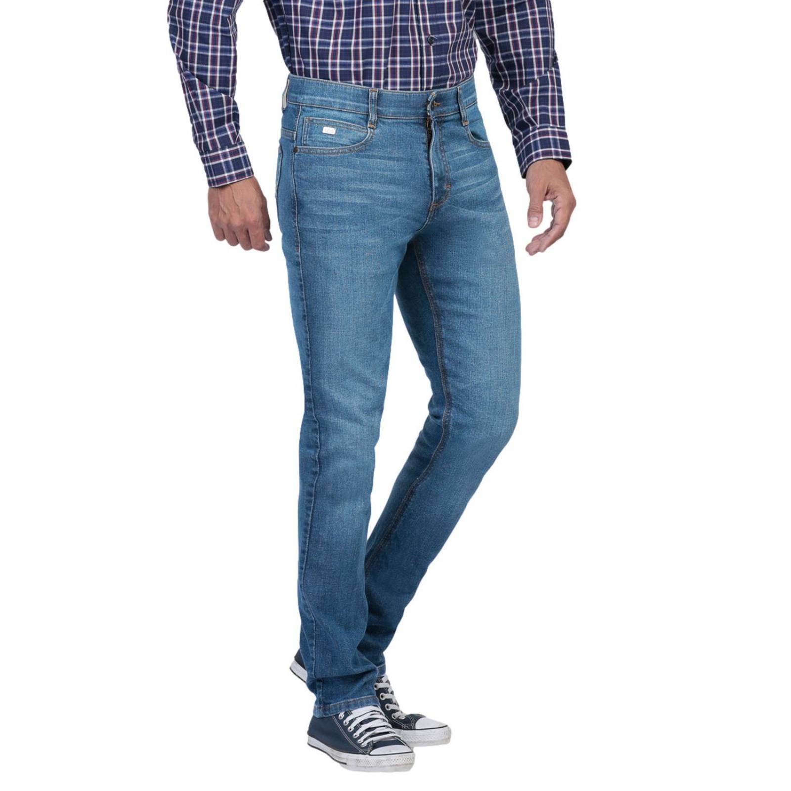 Pantalon Jeans Regular Fit Lee Hombre 255